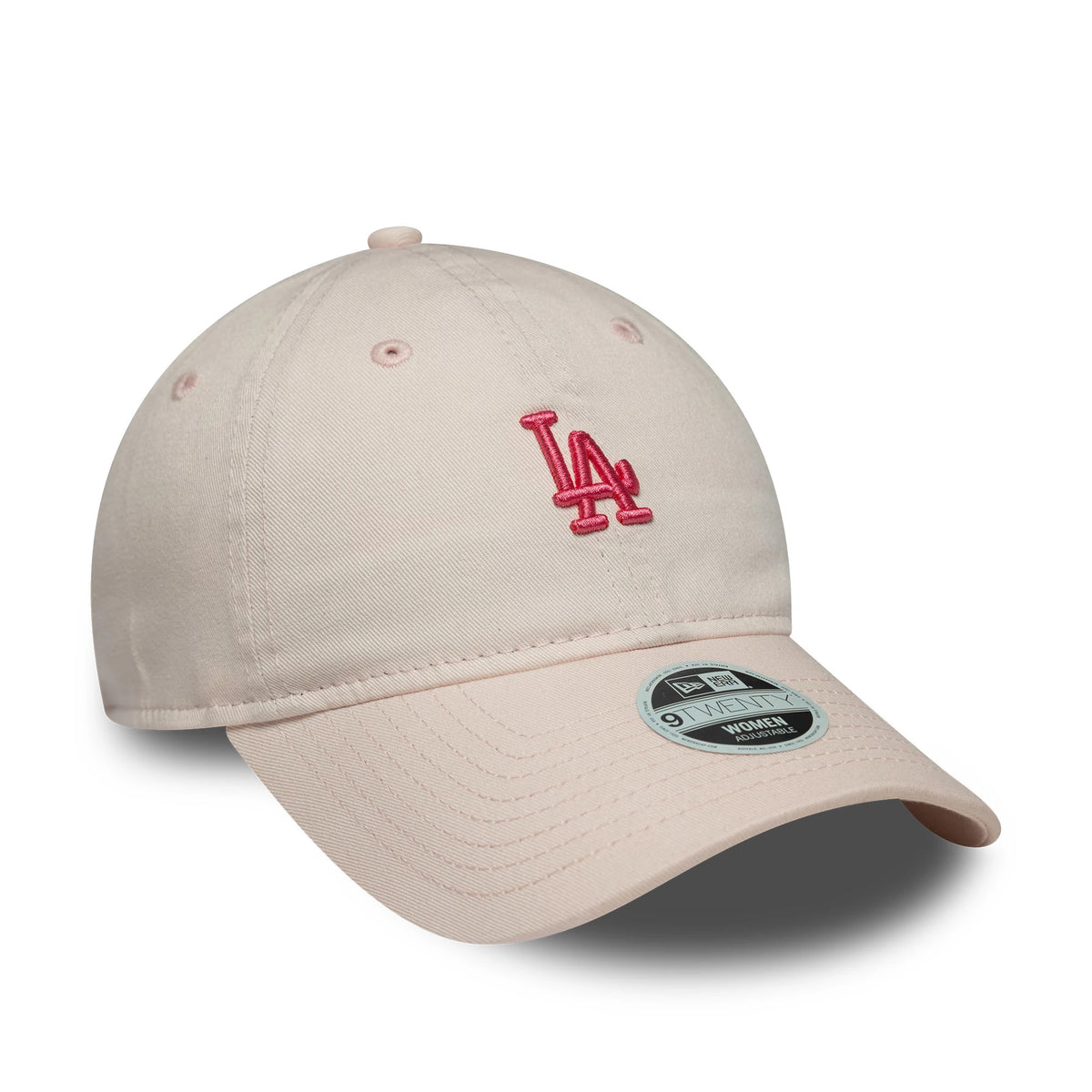 Pictured is this Womens MLB Washed Mini LA Dodgers 9TWENTY in pastel pink. 3