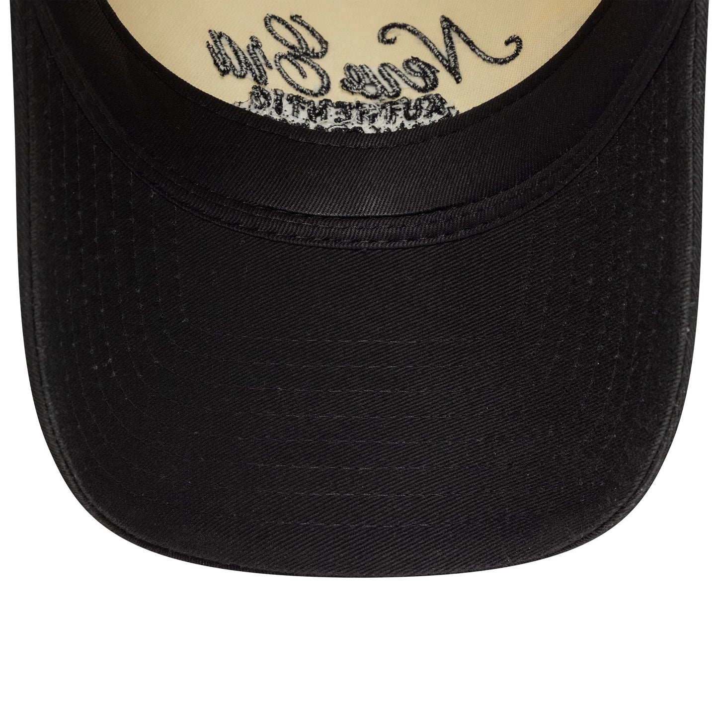 Pictured is this Womens New Era 9TWENTY A-Frame in Black. 5