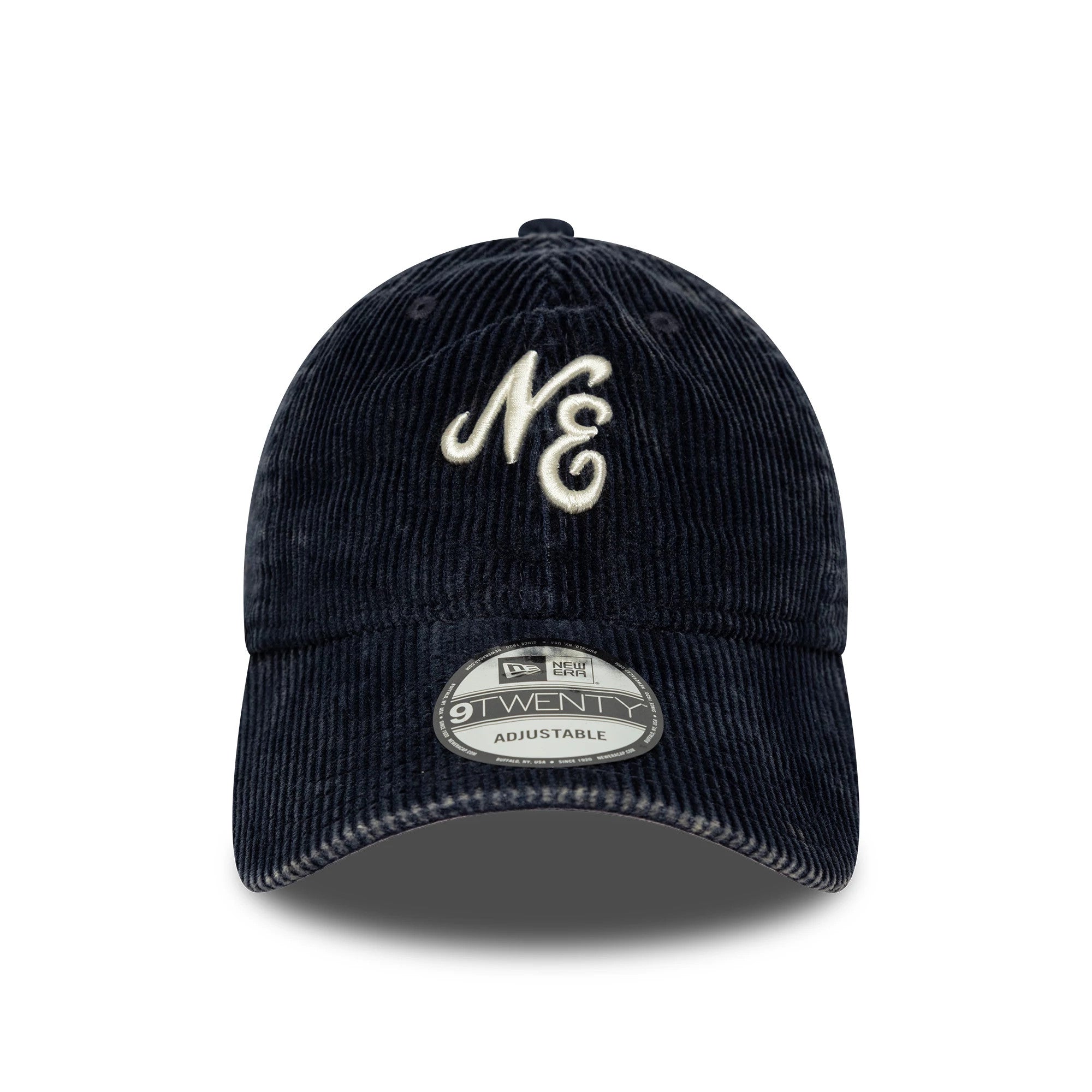 Pictured is this New Era Washed Cord 9TWENTY in navy. 2