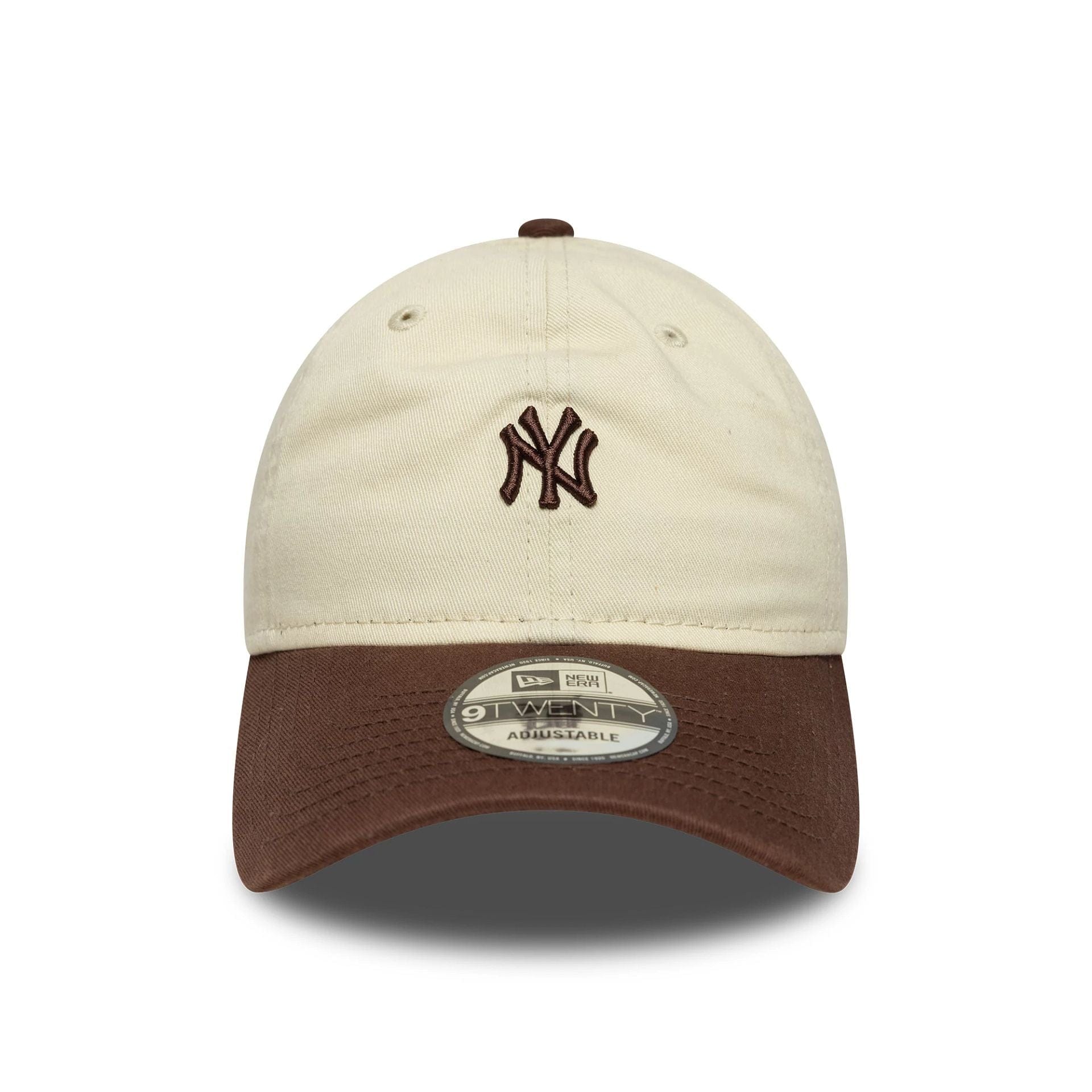 Pictured is this MLB Mini Logo New York Yankees 9TWENTY in Dark Brown. 2