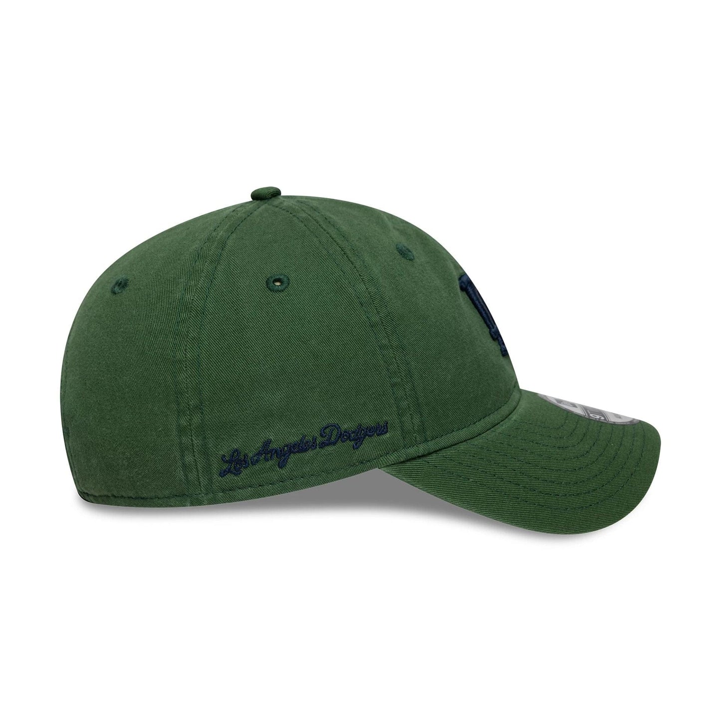 Pictured is this MLB Washed Script LA Dodgers 9TWENTY in dark green. 6