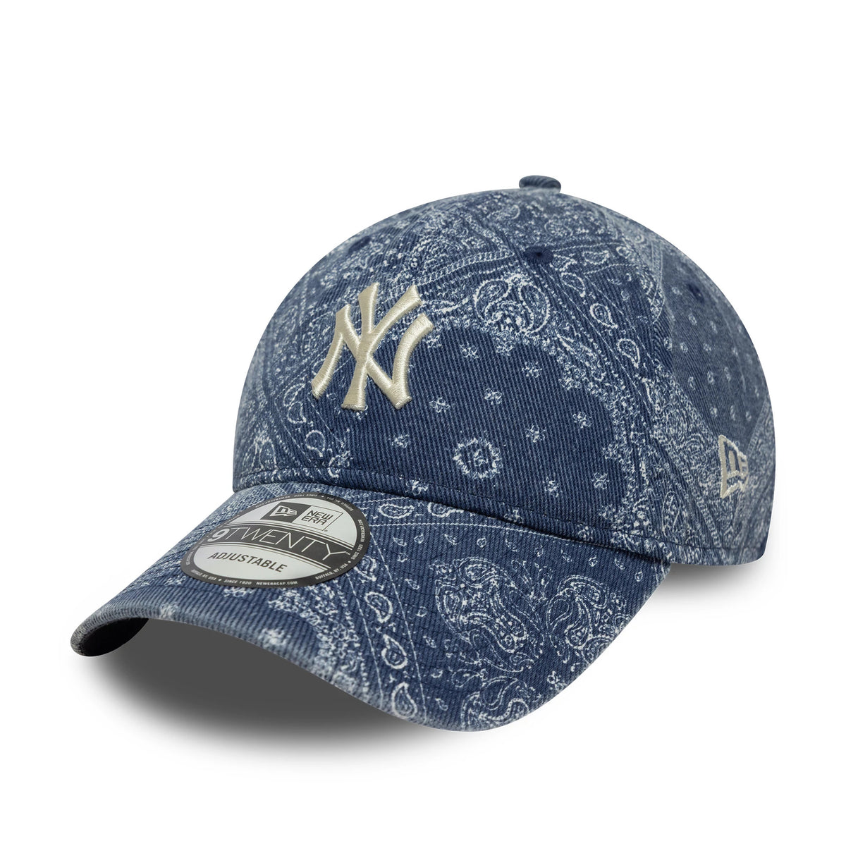 Pictured is this MLB Washed Paisley New York Yankees 9TWENTY in navy. 1