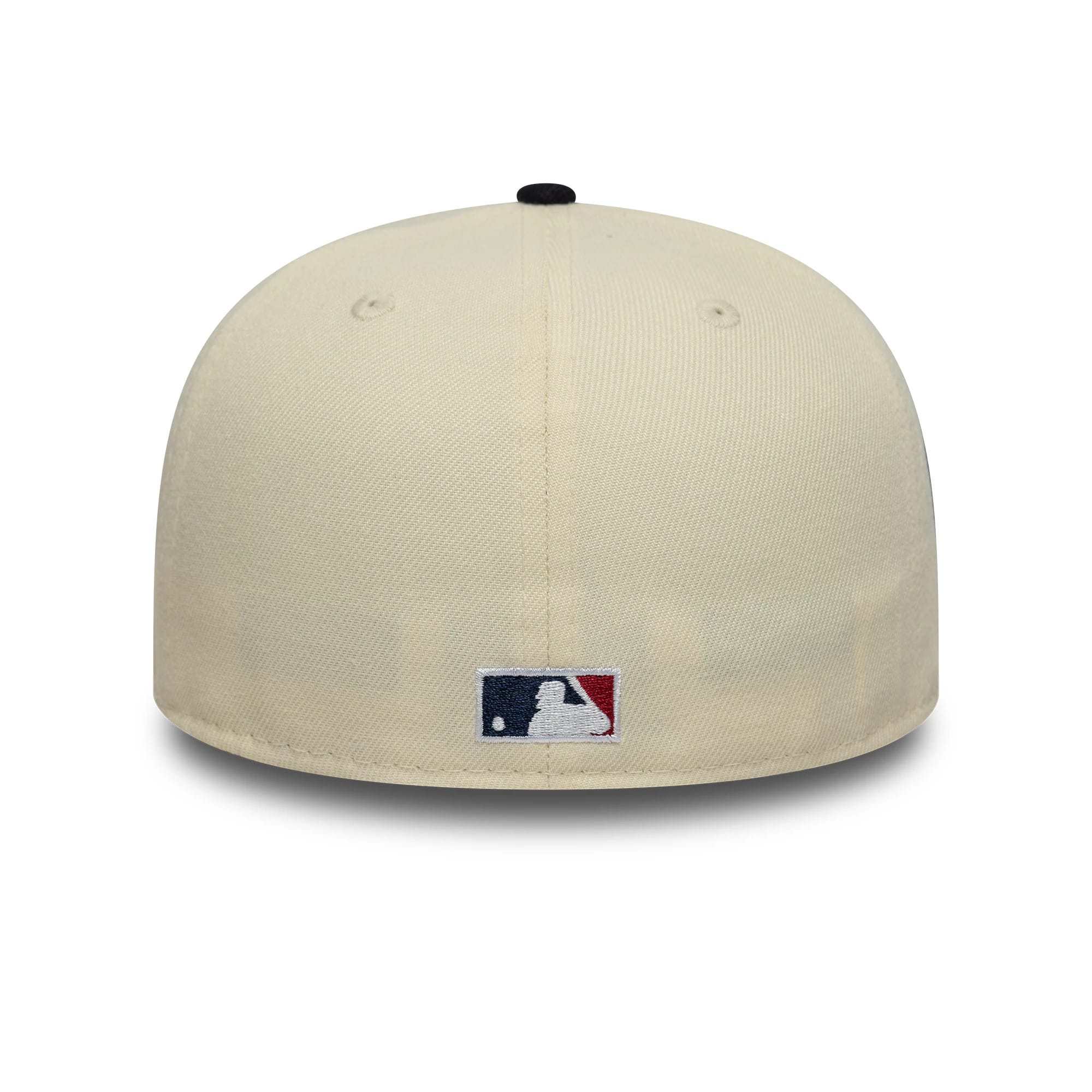 Pictured is this MLB Cooperstown Chicago Cubs Low Profile 59FIFTY Fitted cap in Cream. 4