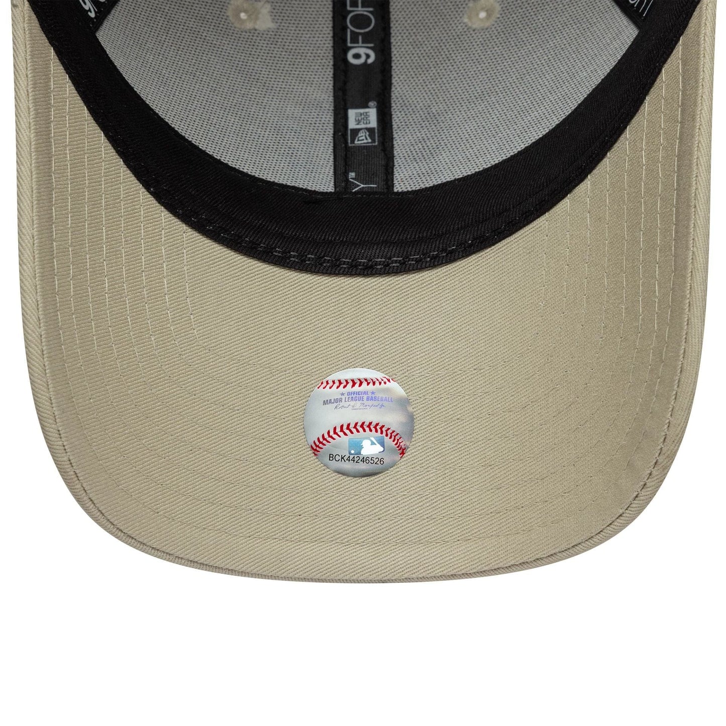 Pictured is this MLB Outline Camo New York Yankees 9FORTY in Cream. 5
