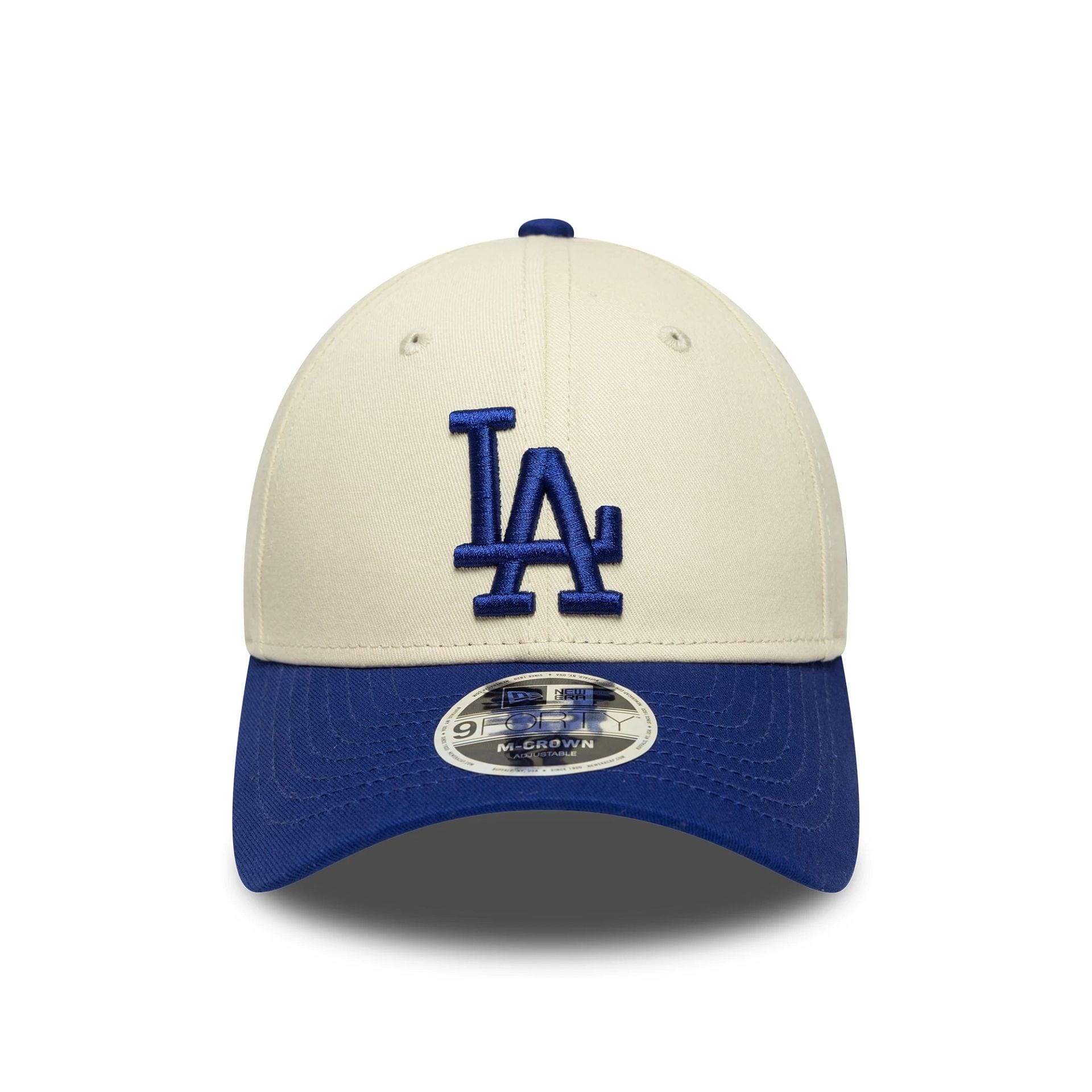 Pictured is this MLB LA Dodgers 9FORTY M-Crown in light beige. 2