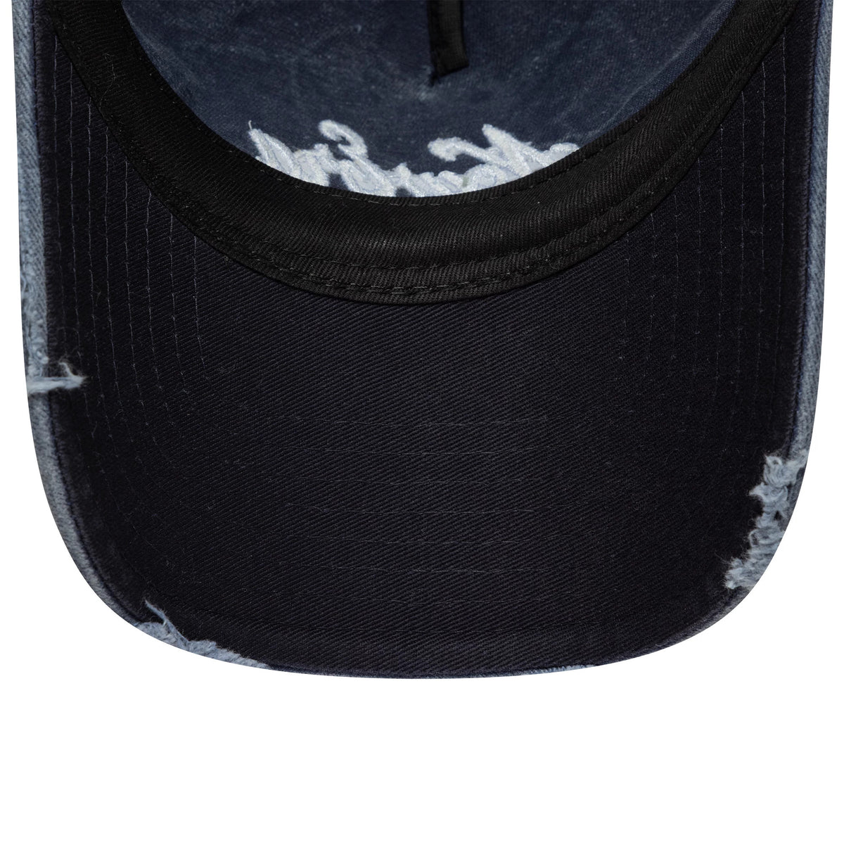 Pictured is this New Era Pigment Wash 9TWENTY A-Frame in navy. 5