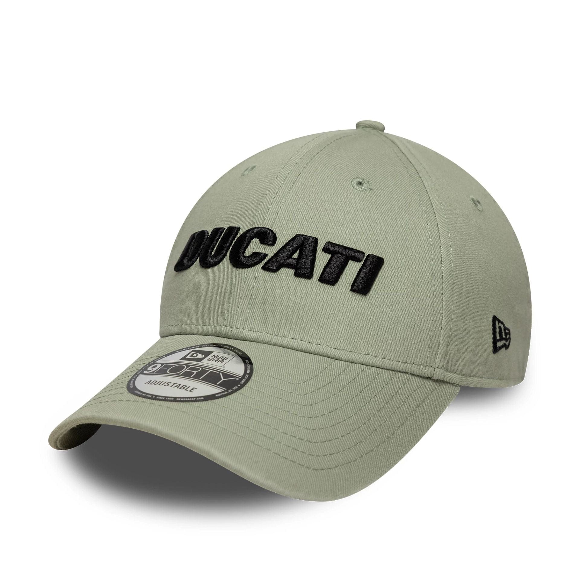 Pictured is this Ducati Motor Logo 9FORTY in pastel green. 1