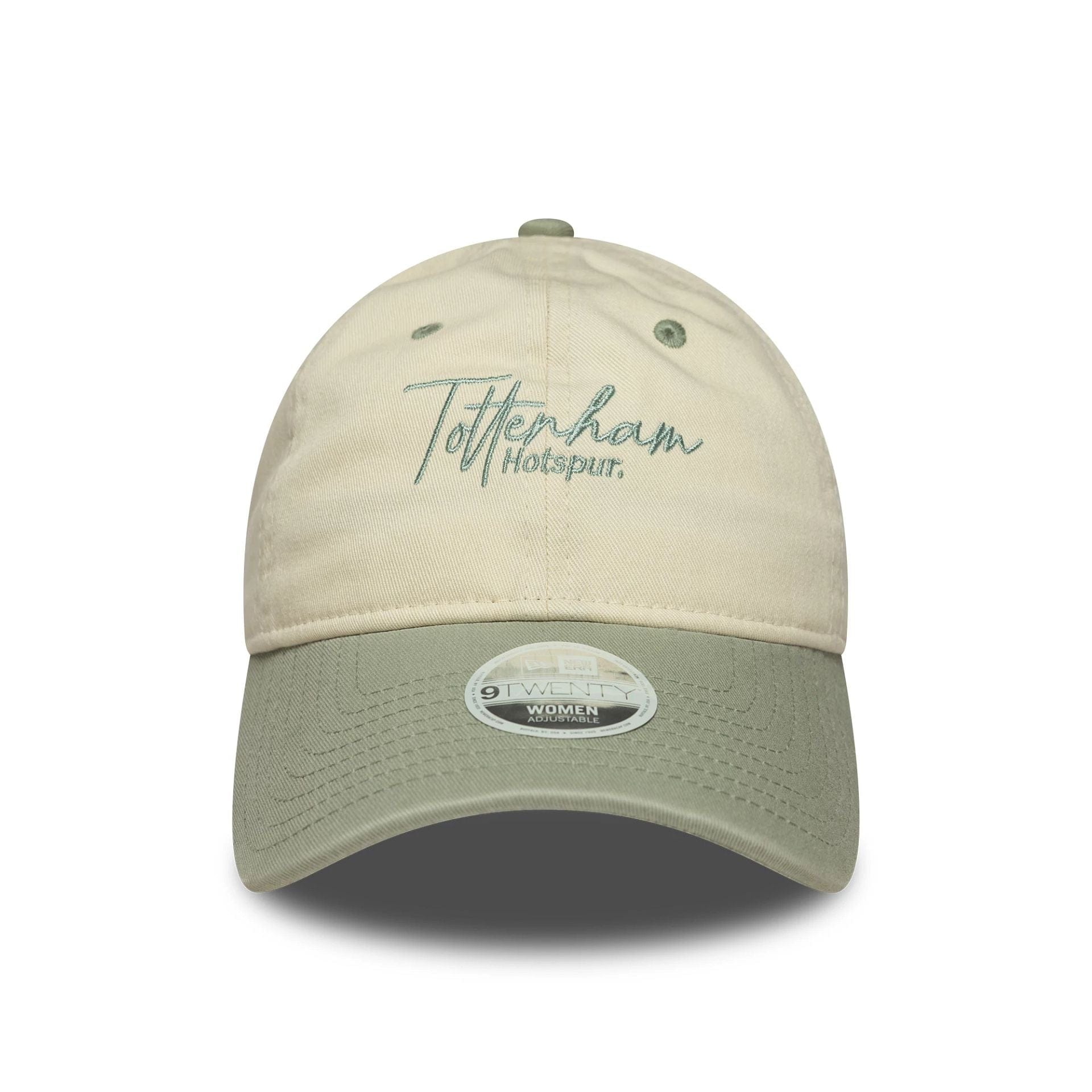 Pictured is this Womens Tottenham Hotspur FC Wordmark 9TWENTY in pastel green. 2