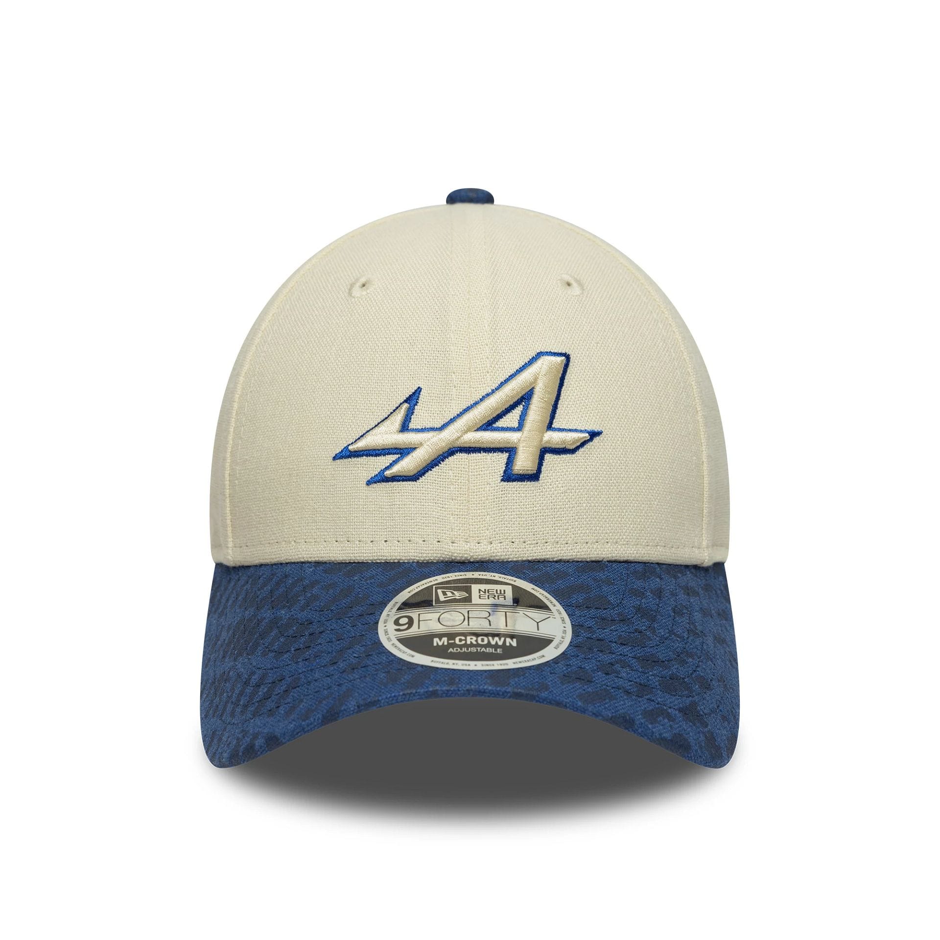 Pictured is this Heritage Alpine Racing 9FORTY M-Crown in Dark Blue. 2