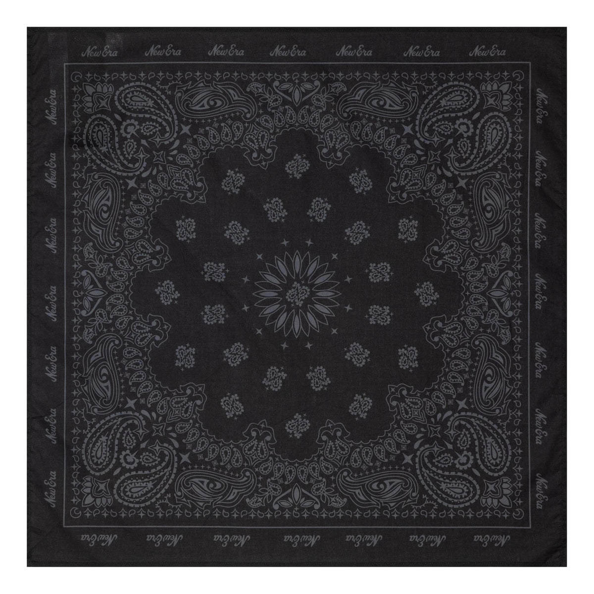 This is a New Era Paisley Black Bandana 1