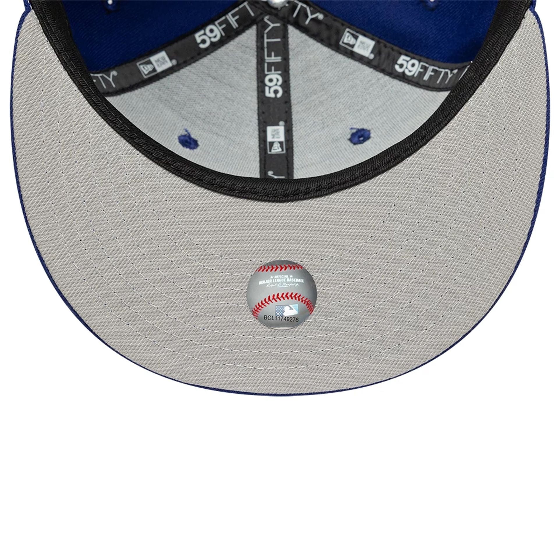 This is a LA Dodgers Hyperfly x MLB Dark Blue 59FIFTY Fitted Cap 2