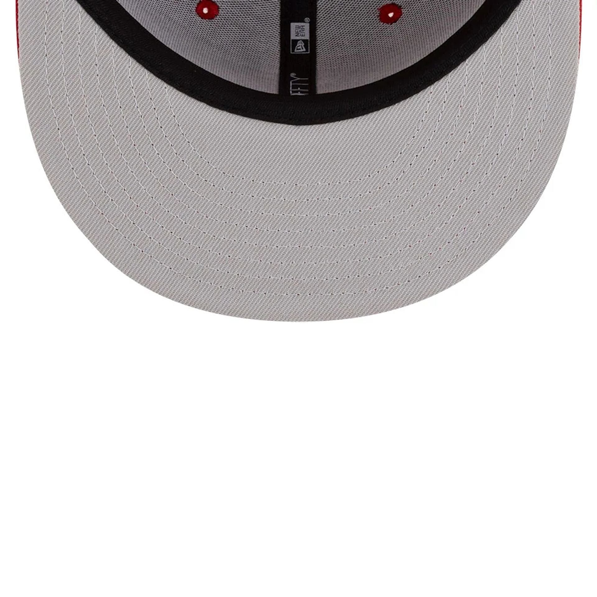 This is a Boston Red Sox Hyperfly x MLB Red 59FIFTY Fitted Cap 2