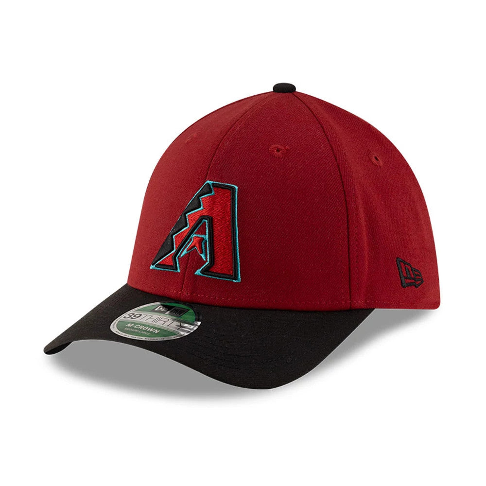 Pictured is this MLB Player Replica Arizona Diamondbacks 39THIRTY M-Crown Stretch Fit cap in Dark Red. 1