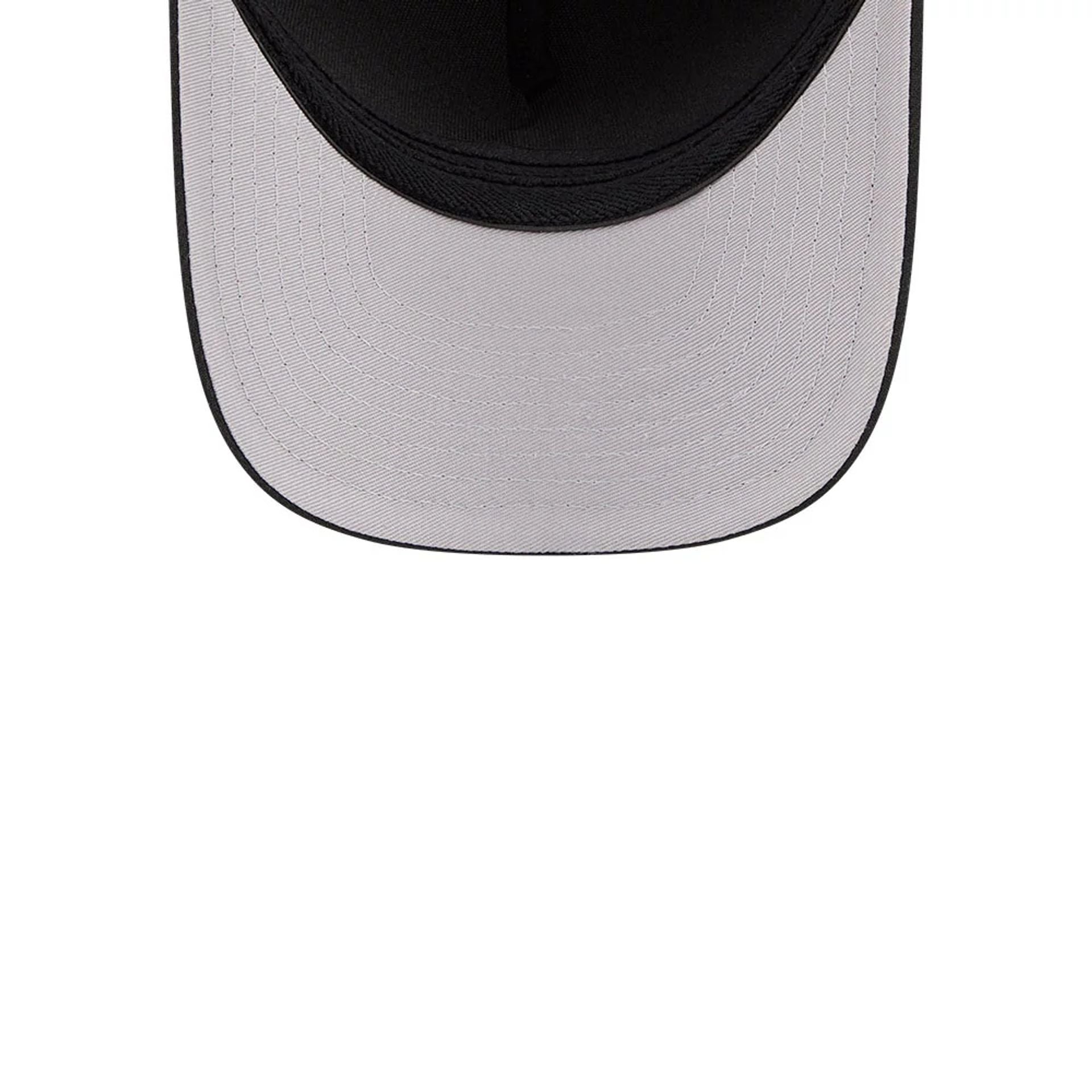 Pictured is this MLB LA Dodgers 39THIRTY M-Crown A-Frame Stretch Fit cap in black. 2