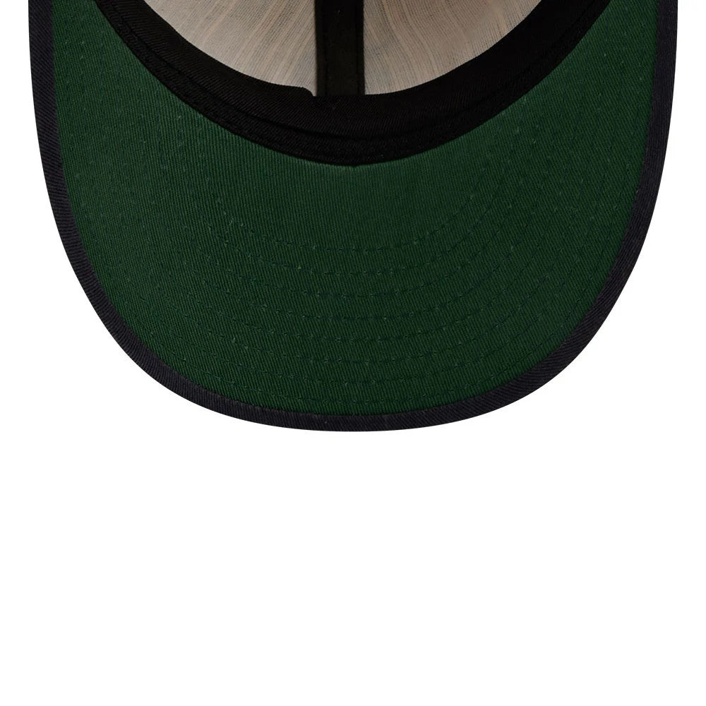This is a Detroit Tigers MLB Americana Herringbone White Retro Crown 9FIFTY Adjustable Cap 2