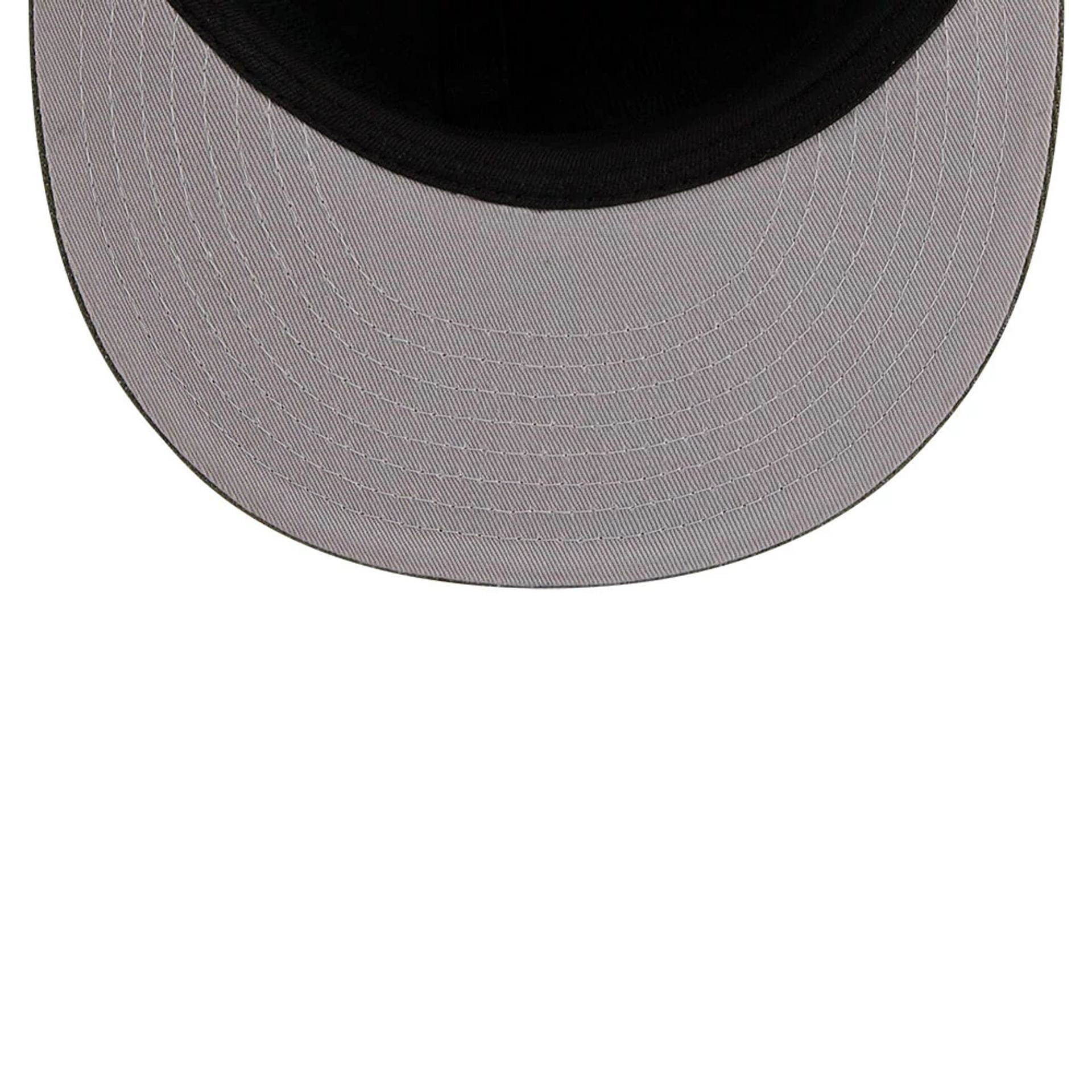 This is a LA Dodgers MLB Camo Open Green Retro Crown 59FIFTY Fitted Cap 2