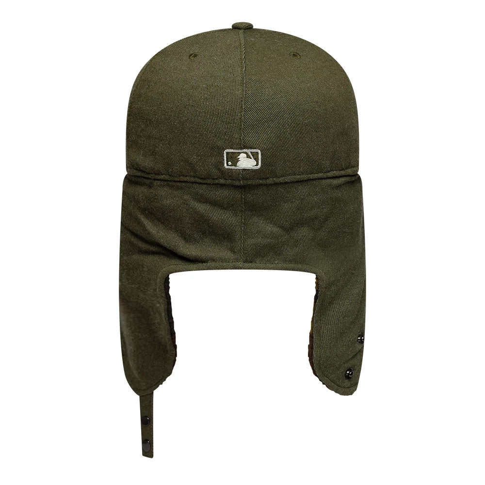 This is a New York Mets MLB Camo Open Green Retro Crown 59FIFTY Fitted Cap 9