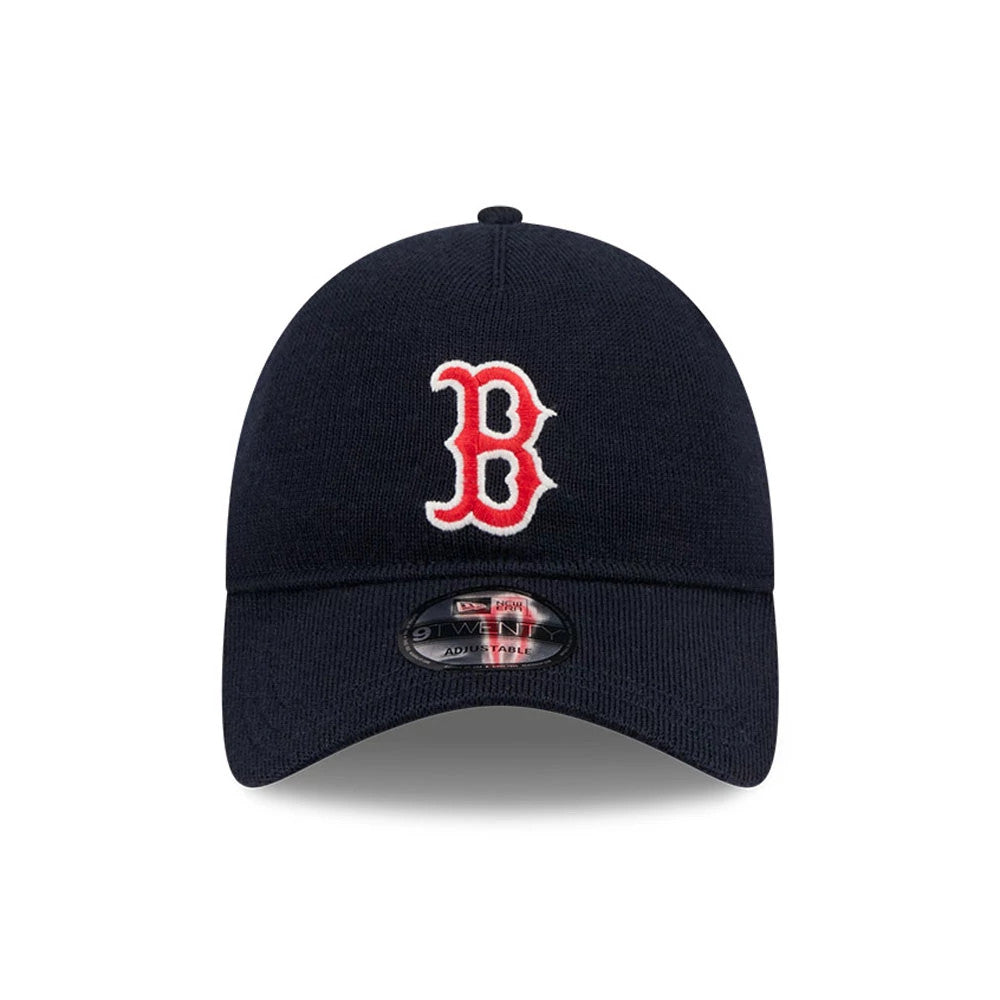 This is a Boston Red Sox MLB Merino Wool Navy 9TWENTY Adjustable Cap 2