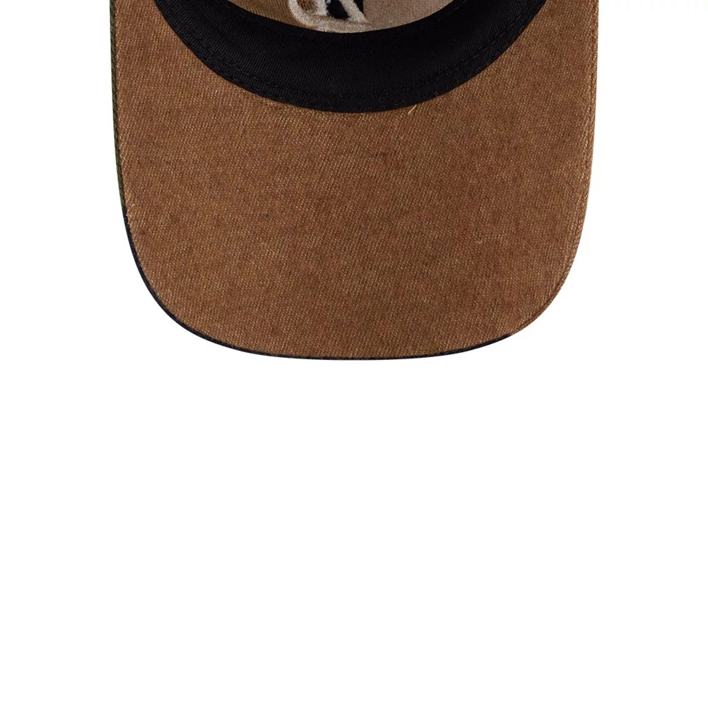 This is a Atlanta Braves MLB Patchwork Open Brown 9TWENTY Adjustable Cap 7