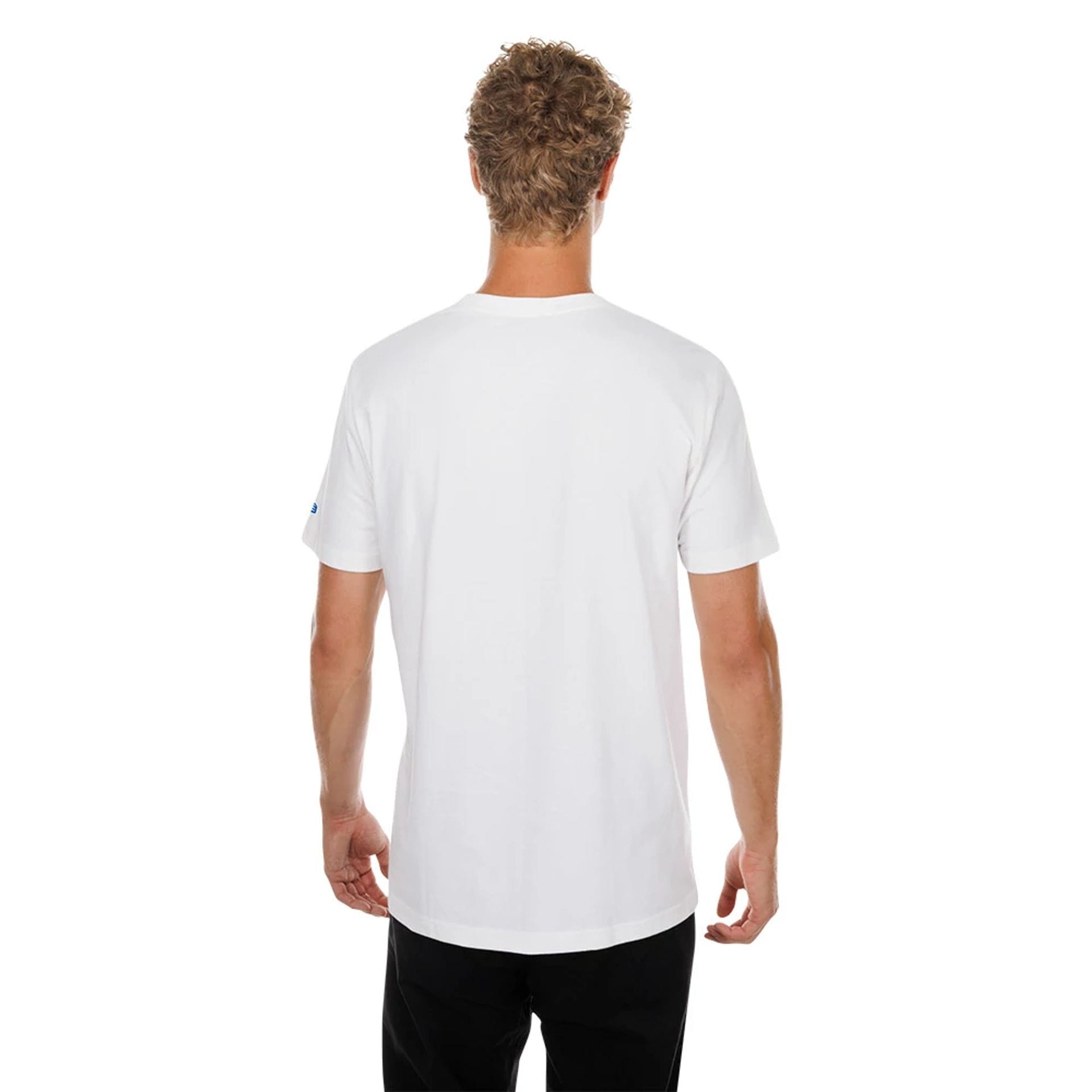 The model is wearing this Space Jam Tune Squad T-Shirt in white. 2