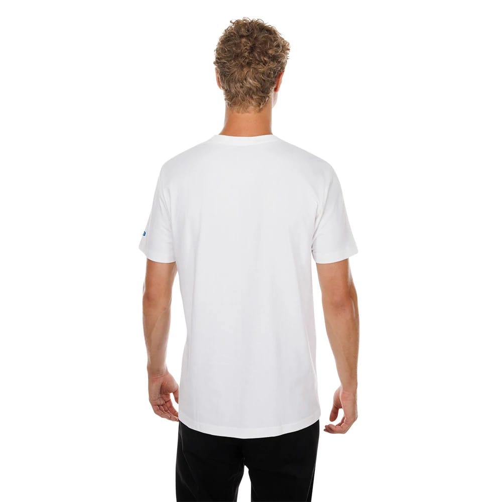 The model is wearing this Space Jam Tune Squad T-Shirt in white. 2