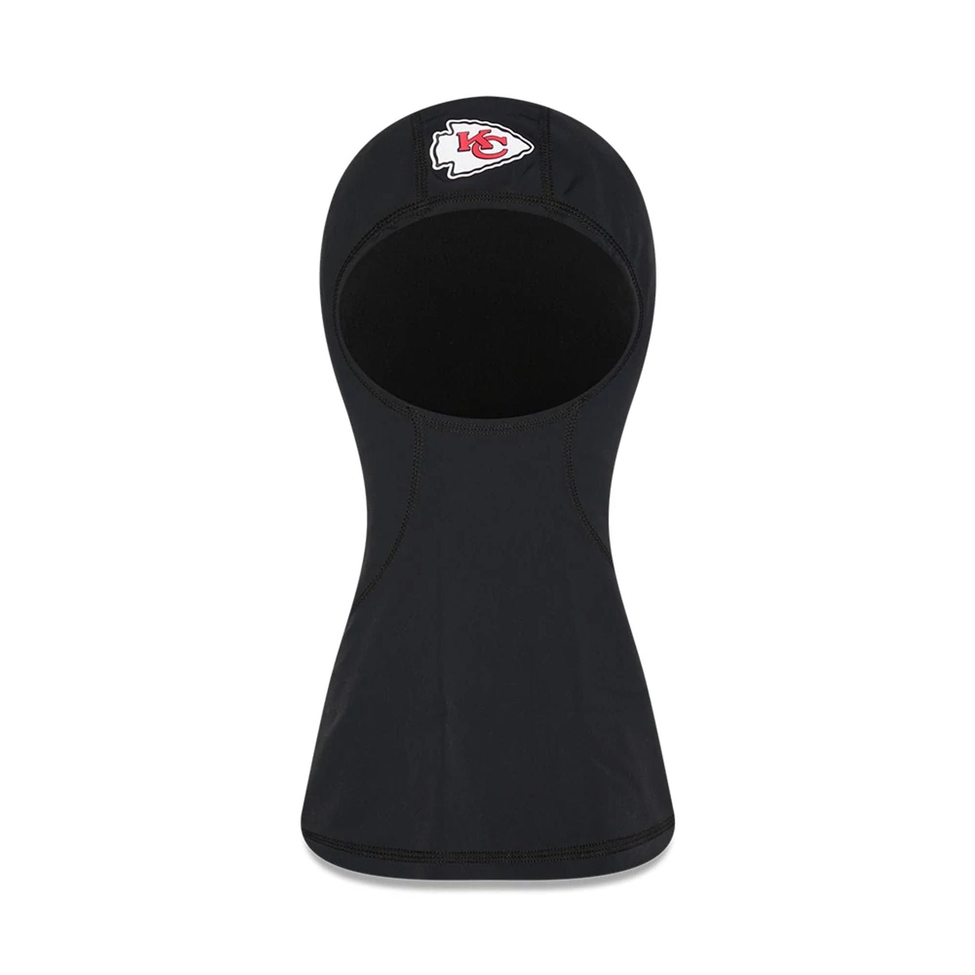 This is a Kansas City Chiefs NFL Sideline 2025 Black Balaclava 1