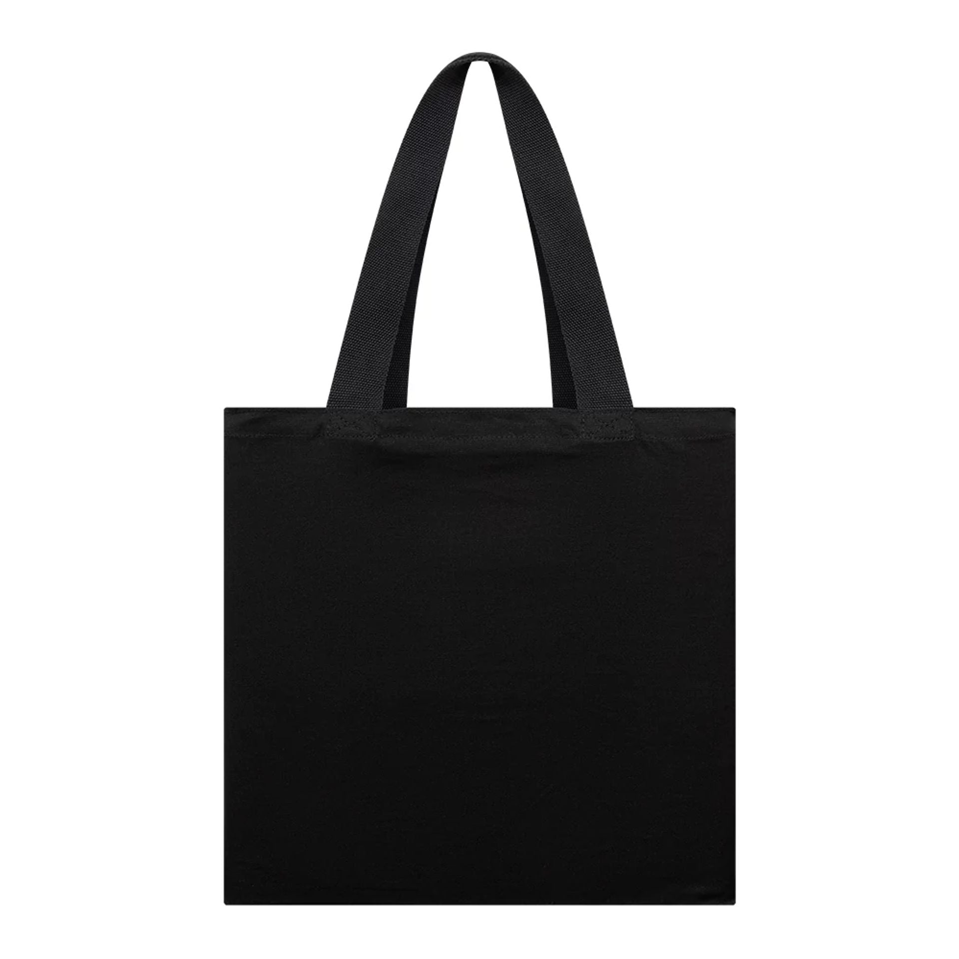 This is a Shield Logo NFL Madrid Game 2025 Black Tote Bag 2
