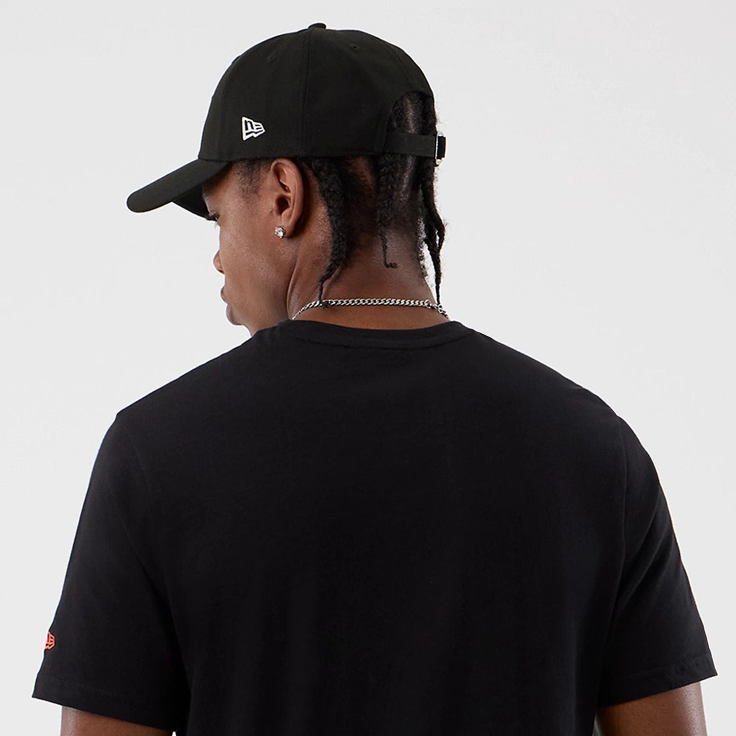 The Male model is wearing New York Yankees MLB Back To School Black T-Shirt 7