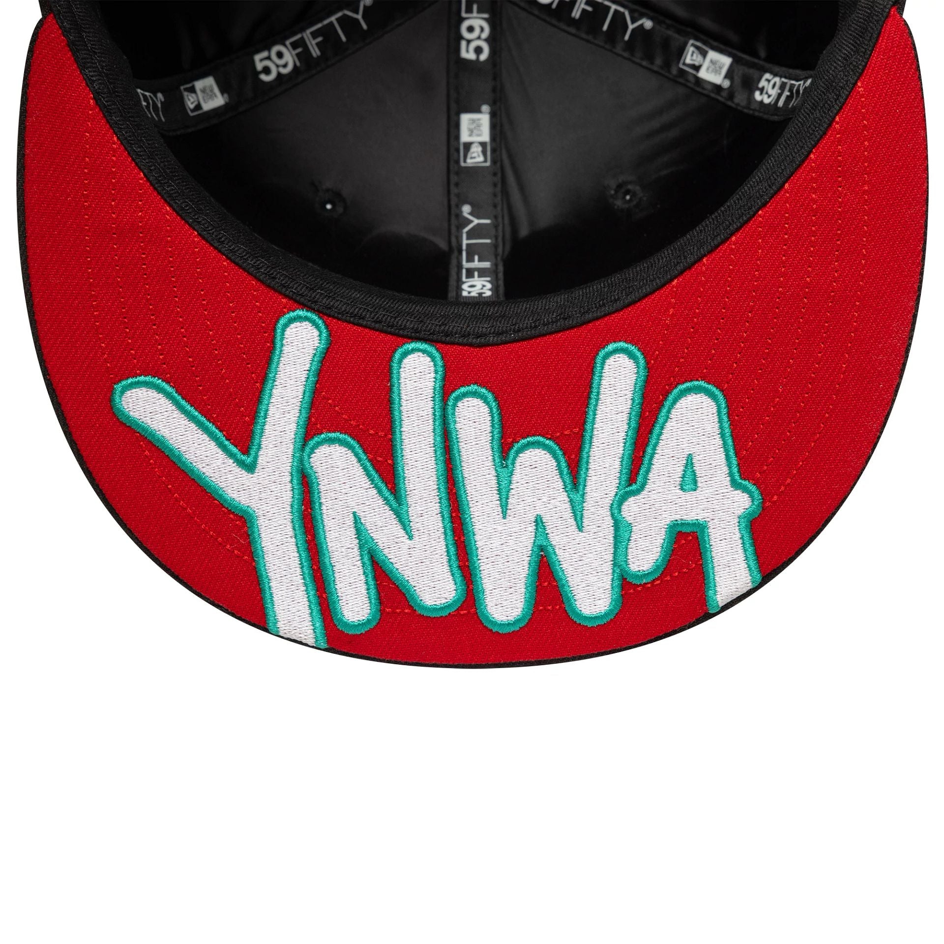 This is a Liverpool FC Scribble Black 59FIFTY Fitted Cap 2