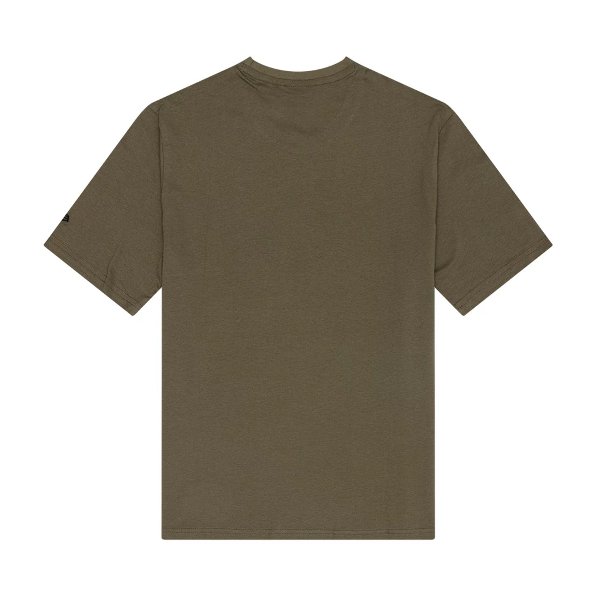 The Male model is wearing New Era Bear Graphic Green T-Shirt 2