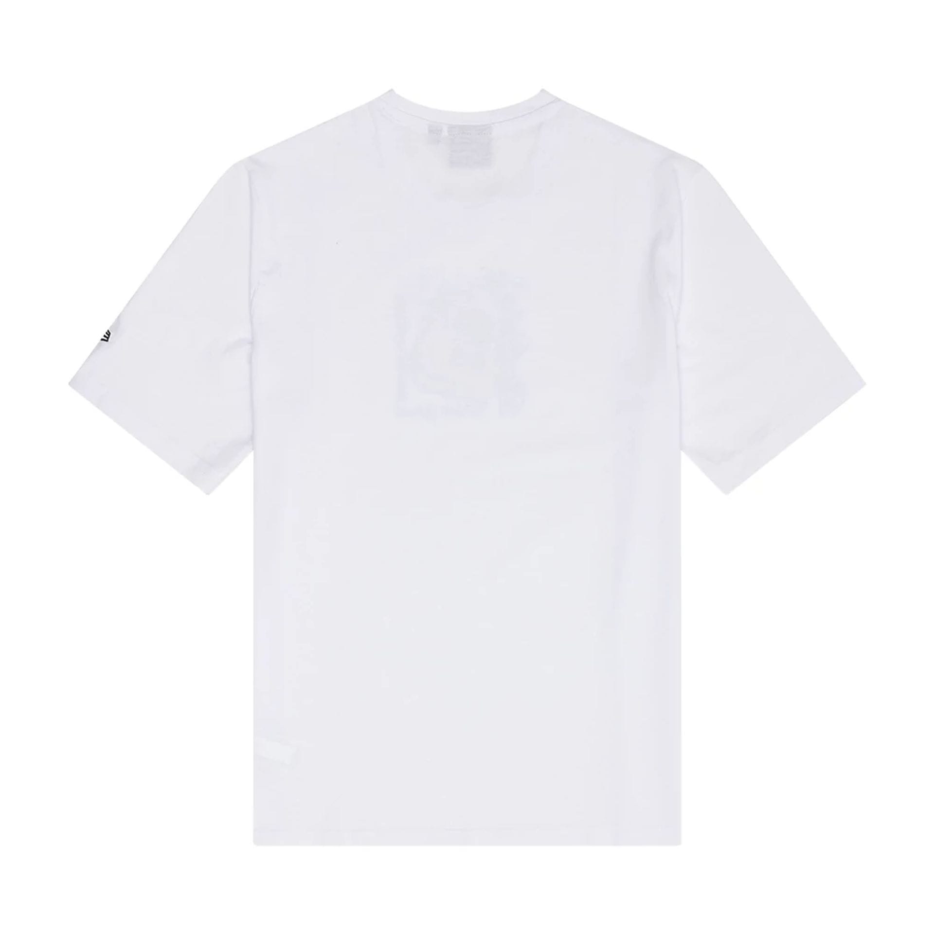 The Male model is wearing New Era Bear Graphic White T-Shirt 2