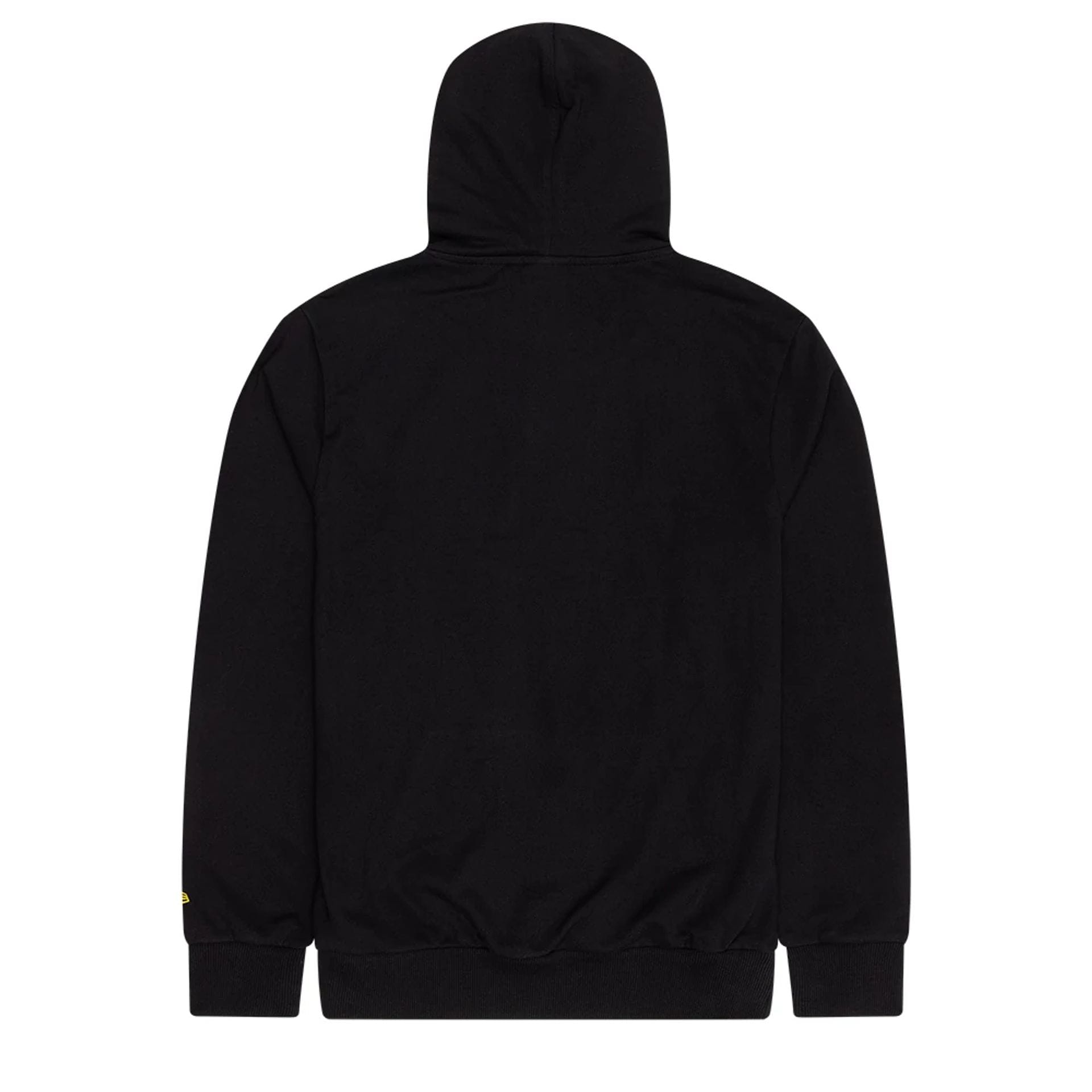 The Male model is wearing New Era Graffiti Graphic Black Pullover Hoodie 2