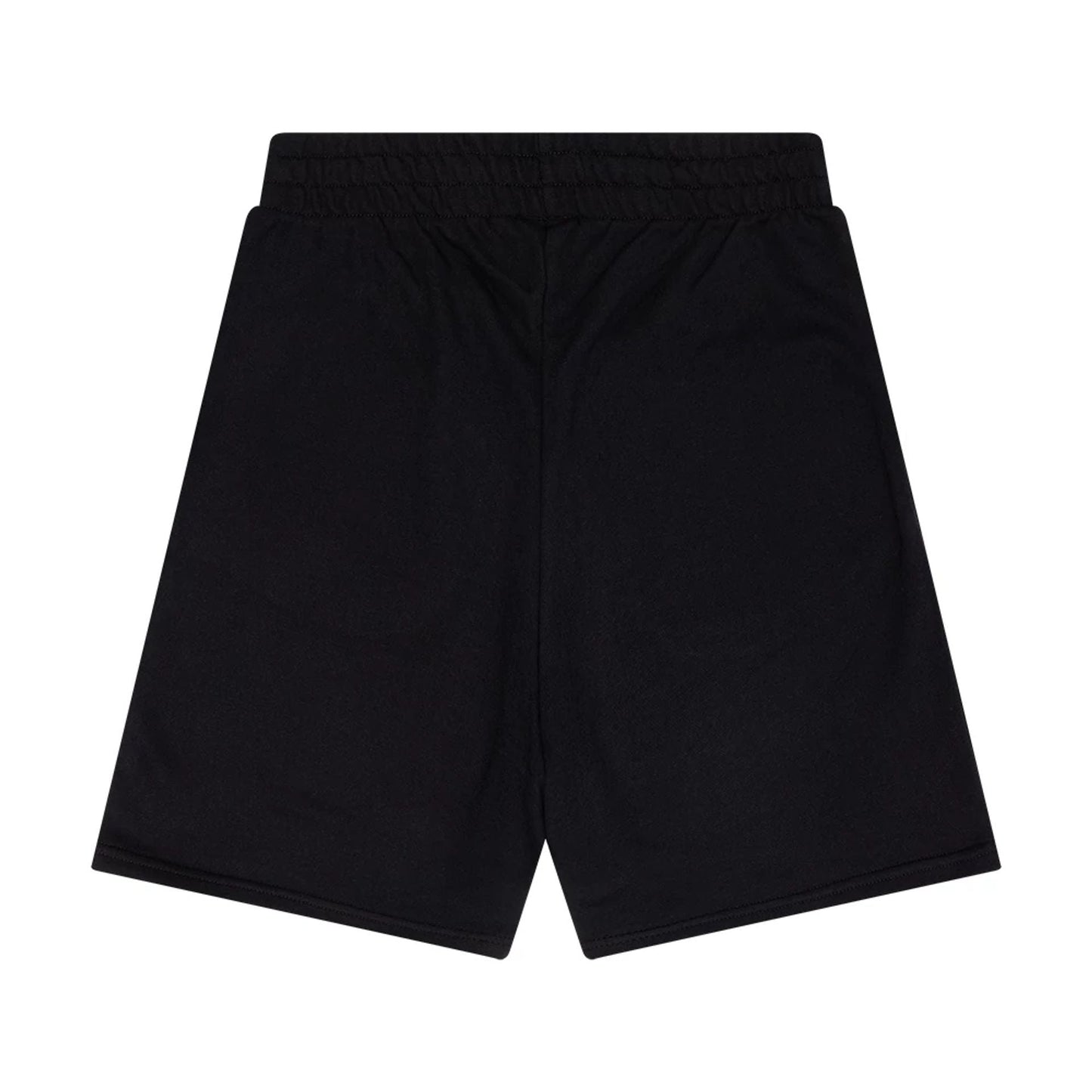 The Male model is wearing New Era Flag Black Shorts 2