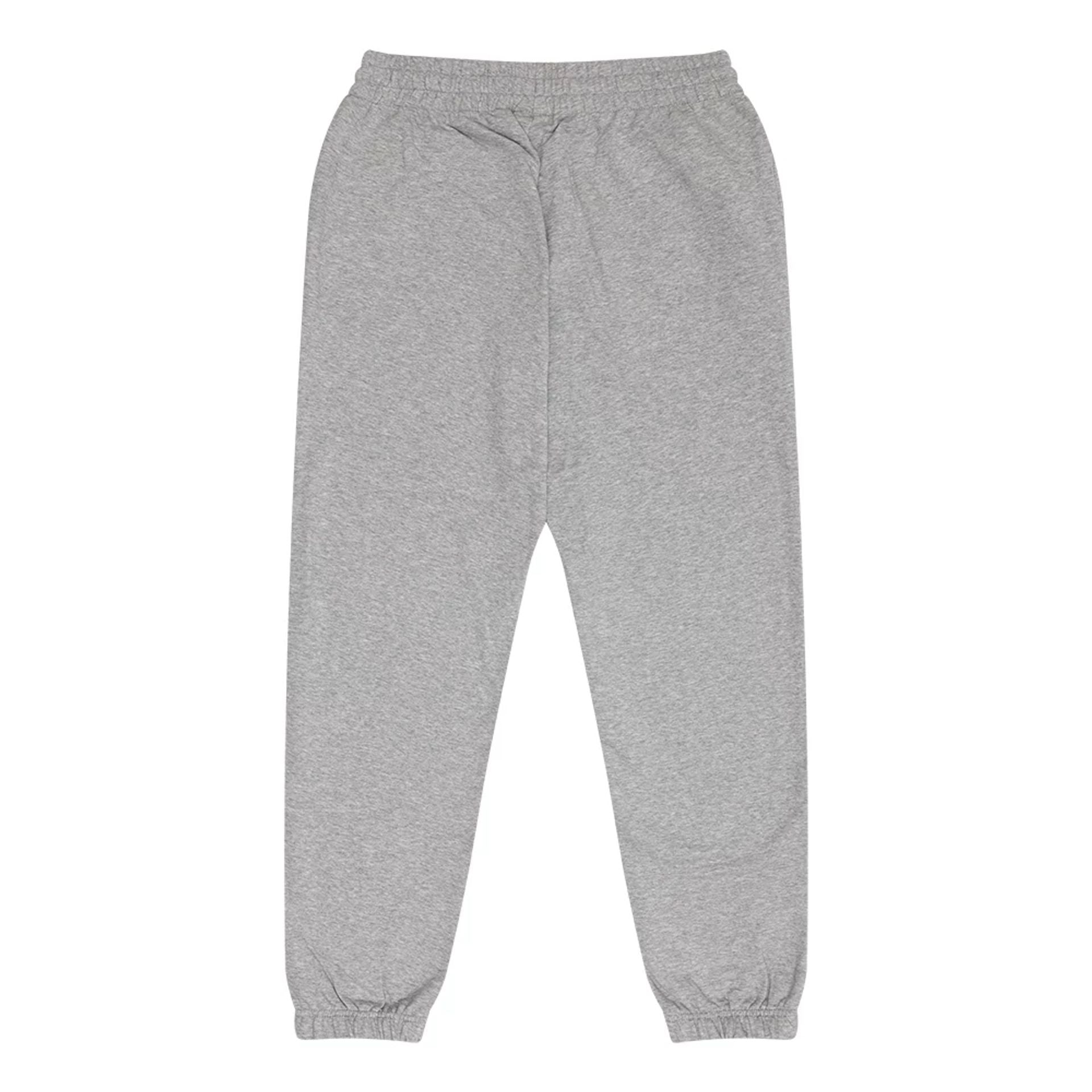 The Male model is wearing New Era Flag Grey Joggers 1