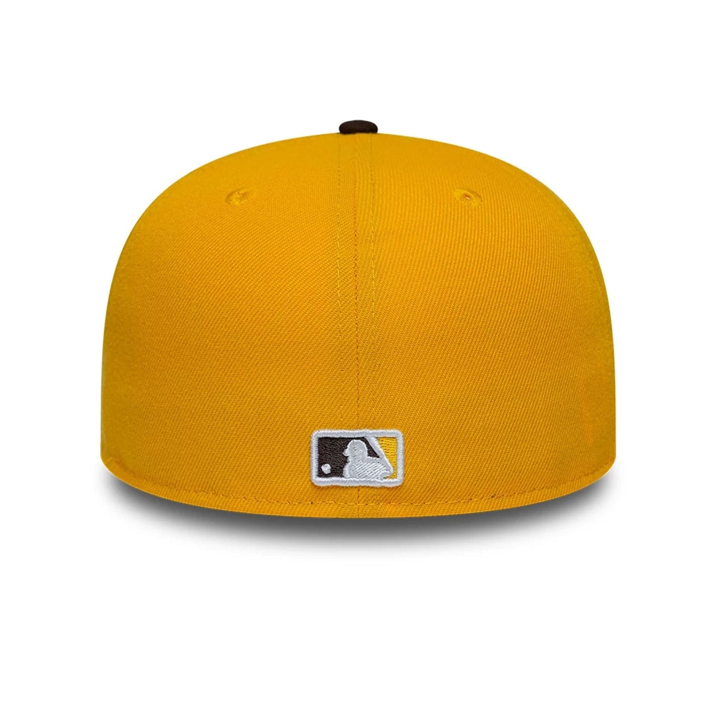 Pictured is this MLB Spring Training 2026 San Diego Padres Low Profile 59FIFTY Fitted cap in yellow. 7