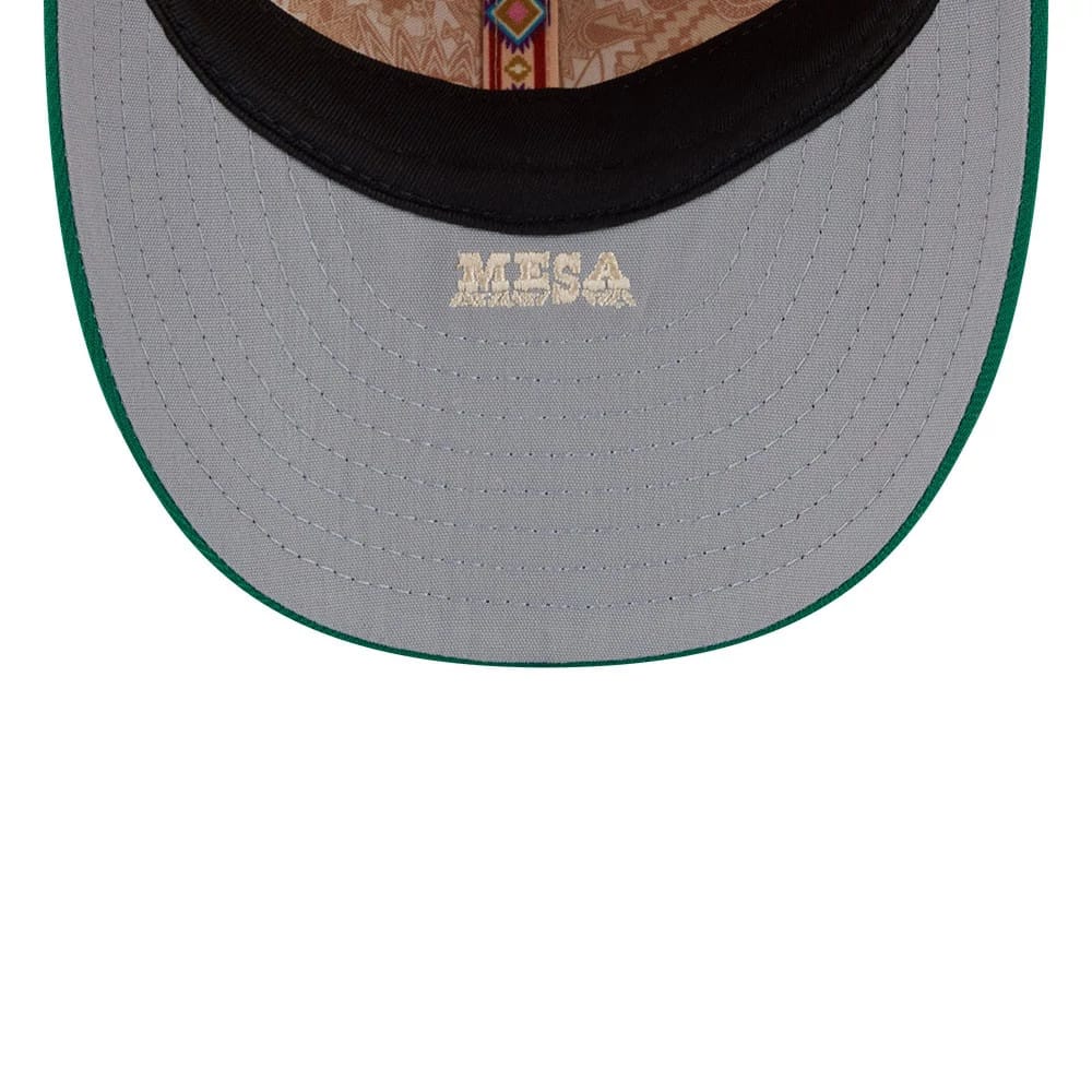 Pictured is this MLB Spring Training 2026 Athletics Low Profile 59FIFTY Fitted cap in yellow. 2