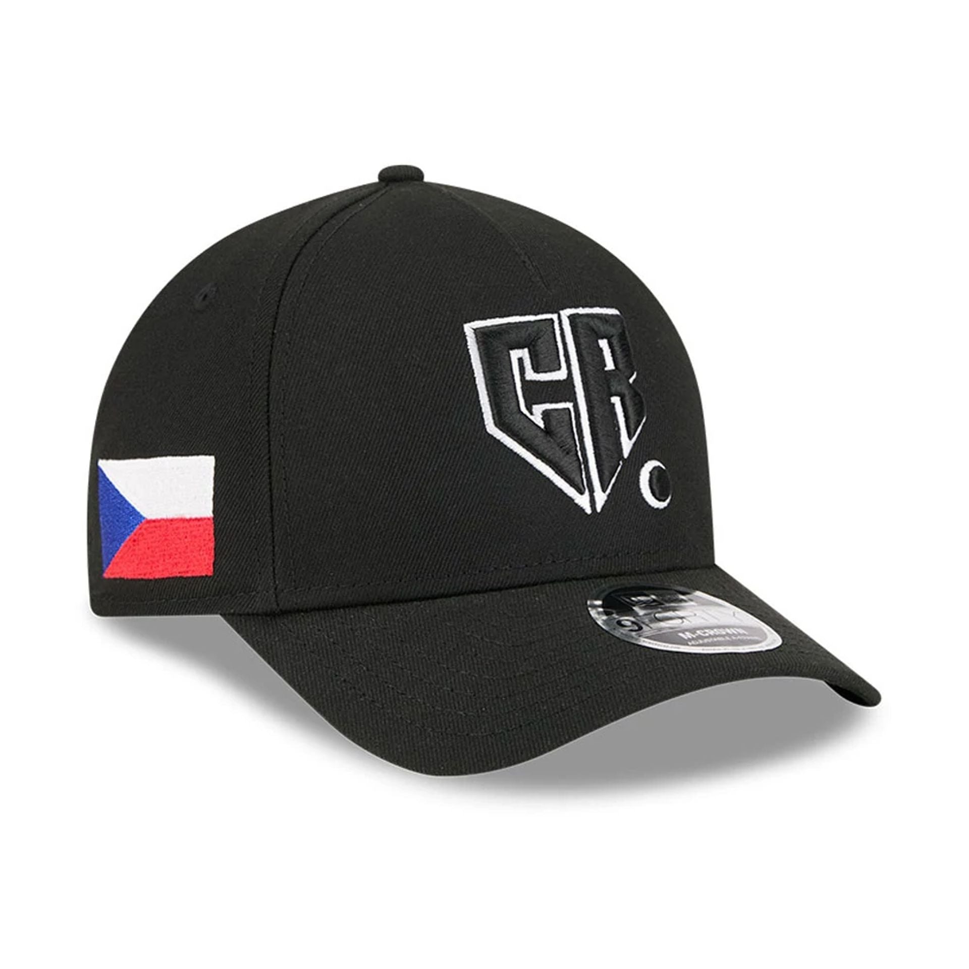 Pictured is this MLB World Baseball Classic 2026 Czechia 9FORTY M-Crown A-Frame cap in black. 1