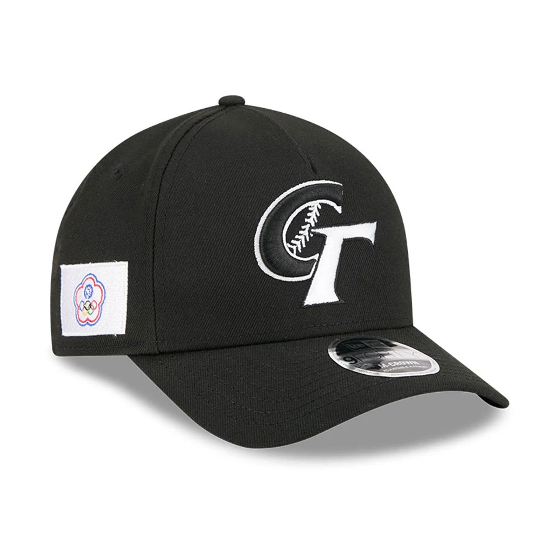 Pictured is this MLB World Baseball Classic 2026 Chinese Taipei 9FORTY M-Crown A-Frame cap in black. 1