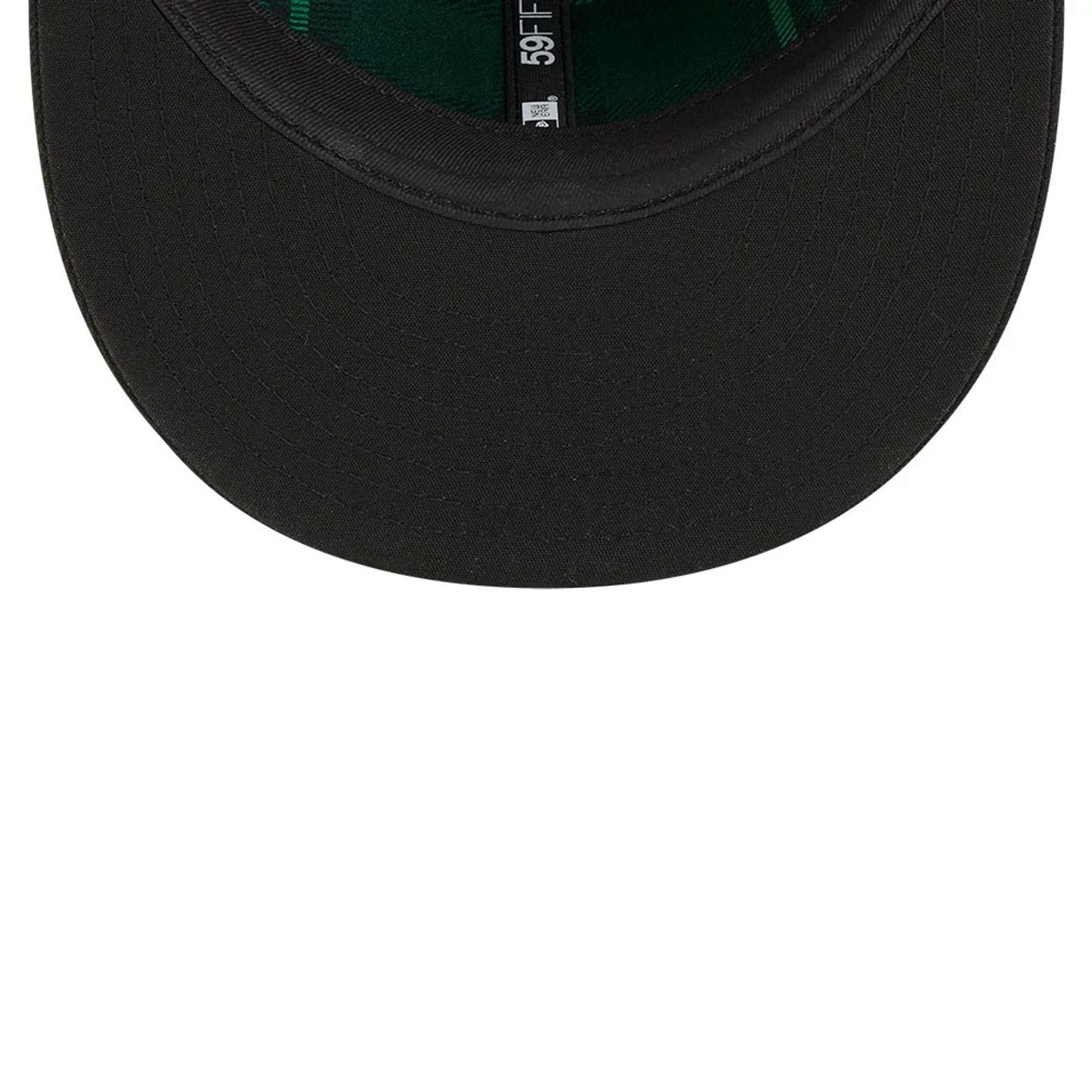 Pictured is this MLB Saint Patrick's Day Miami Marlins 59FIFTY Fitted cap in black. 7
