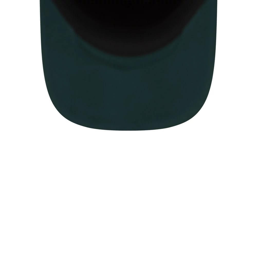 Pictured is this MLB Batting Practice 2026 Athletics 9FORTY Apex cap in dark green. 7