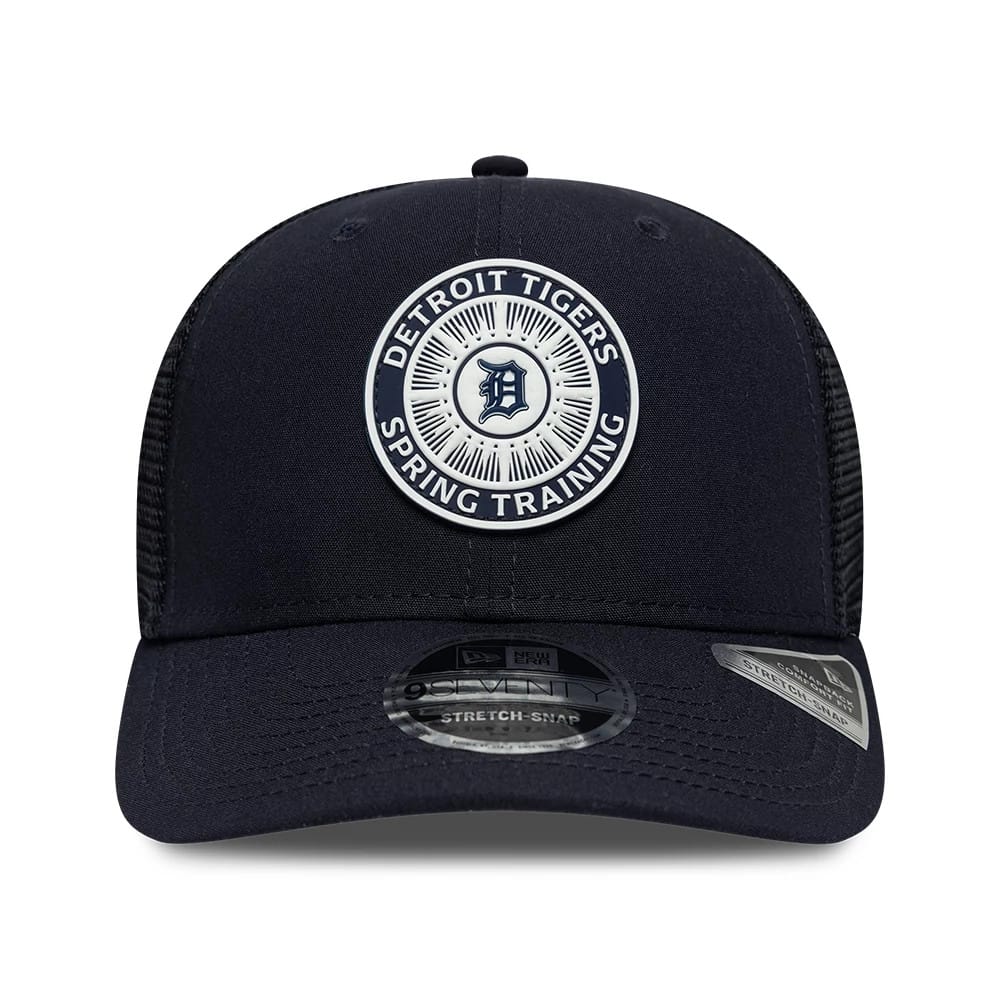 Pictured is this MLB Circles Detroit Tigers 9SEVENTY Stretch Snap cap in navy. 3