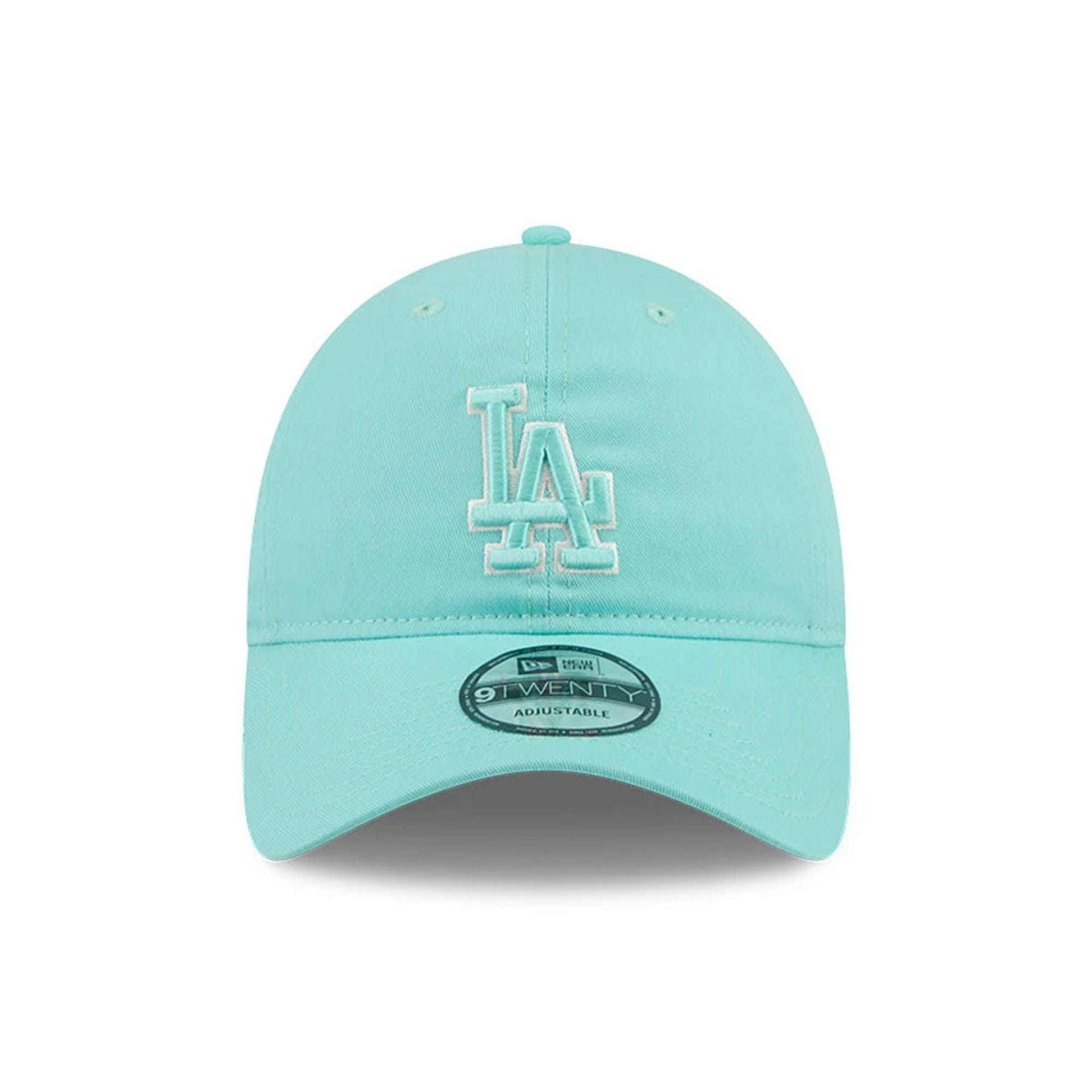 Pictured is this MLB Colours LA Dodgers 9TWENTY cap in turquoise. 2