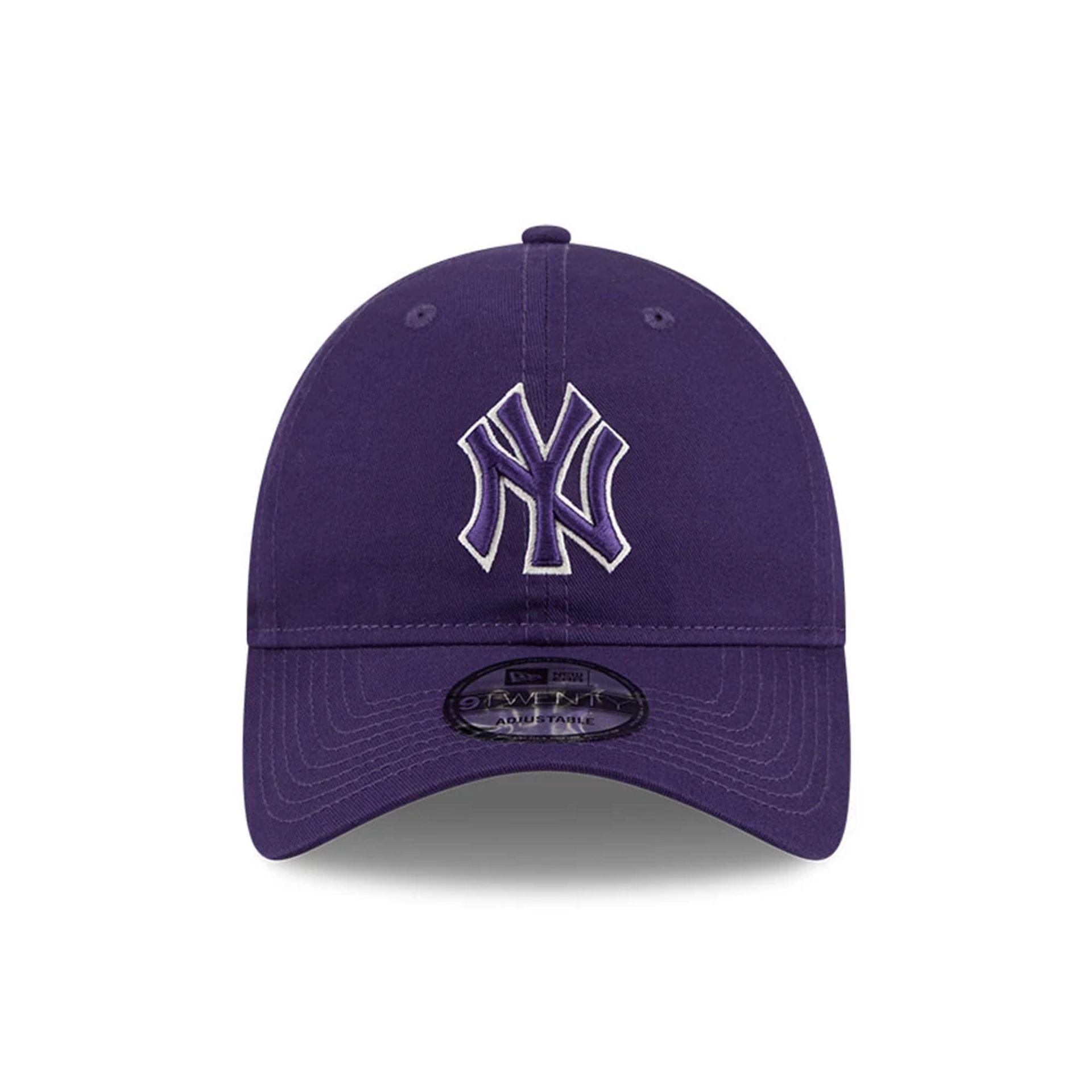 Pictured is this MLB Colours New York Yankees 9TWENTY cap in purple. 2