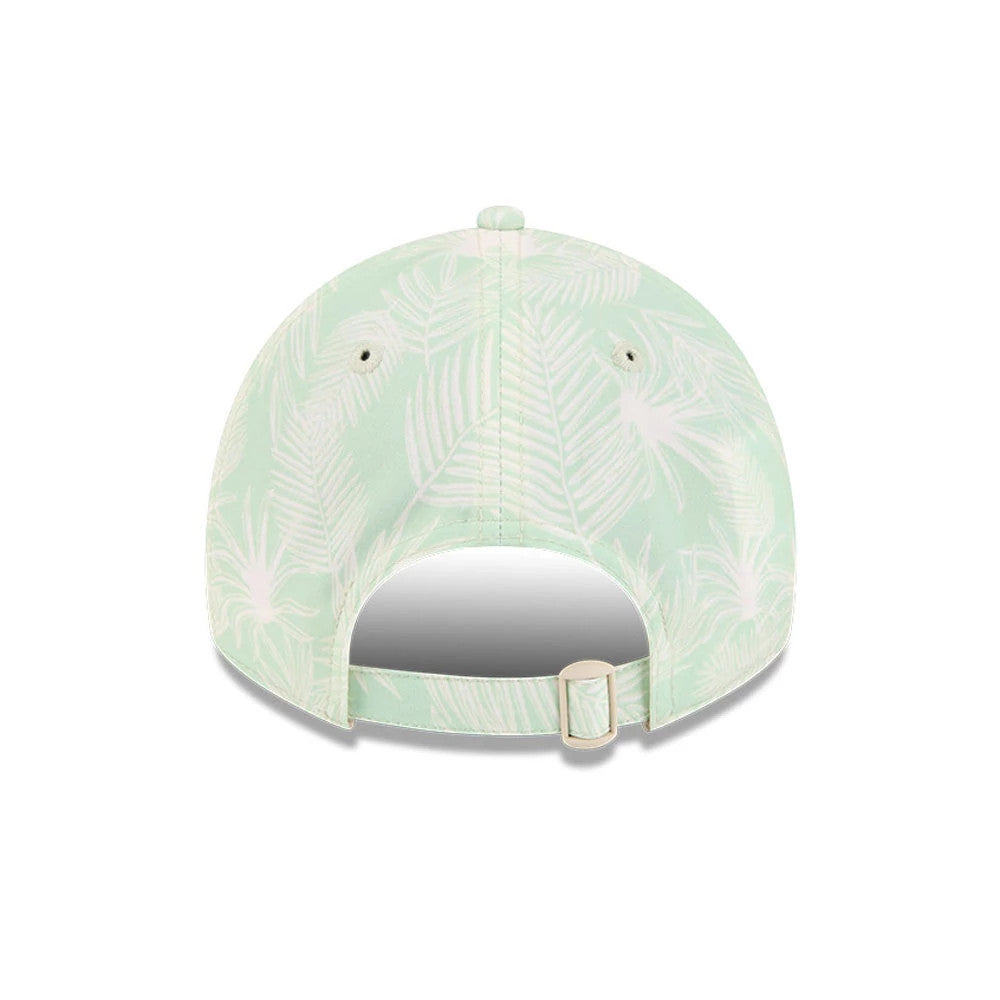 Pictured is this Womens MLB Pastel New York Yankees 9TWENTY A-Frame cap in green. 7