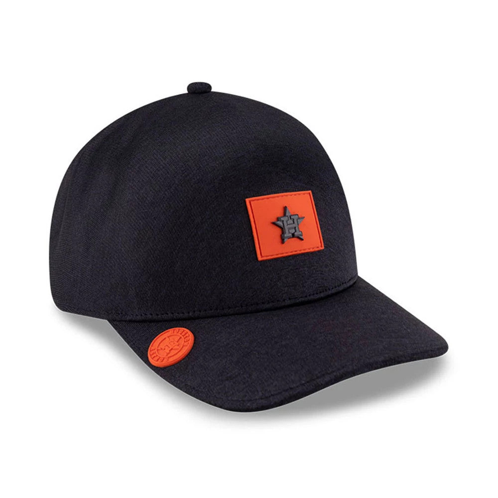Pictured is this MLB Clubhouse Houston Astros 39THIRTY Infinity Stretch Fit cap in navy. 1