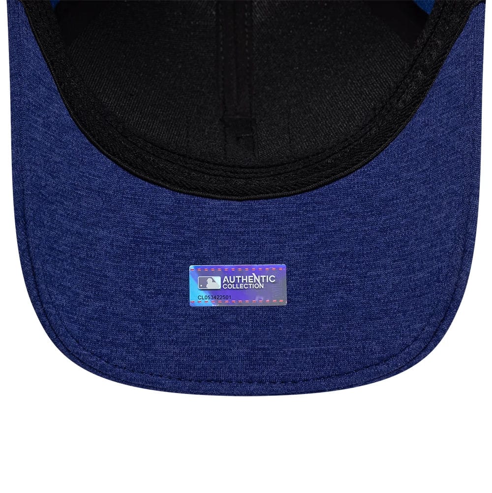 Pictured is this MLB Clubhouse Texas Rangers 39THIRTY Infinity Stretch Fit cap in dark blue. 7