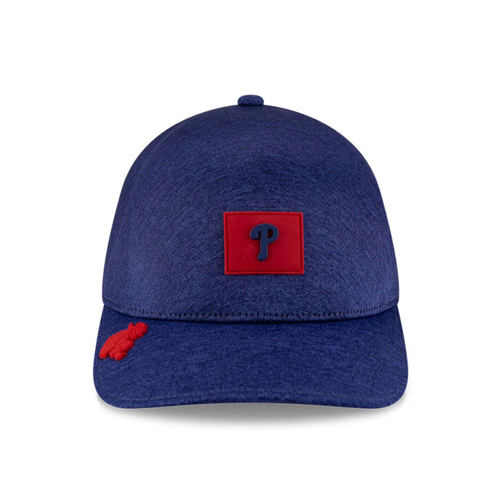 Pictured is this MLB Clubhouse Philadelphia Phillies 39THIRTY Infinity Stretch Fit cap in red. 2