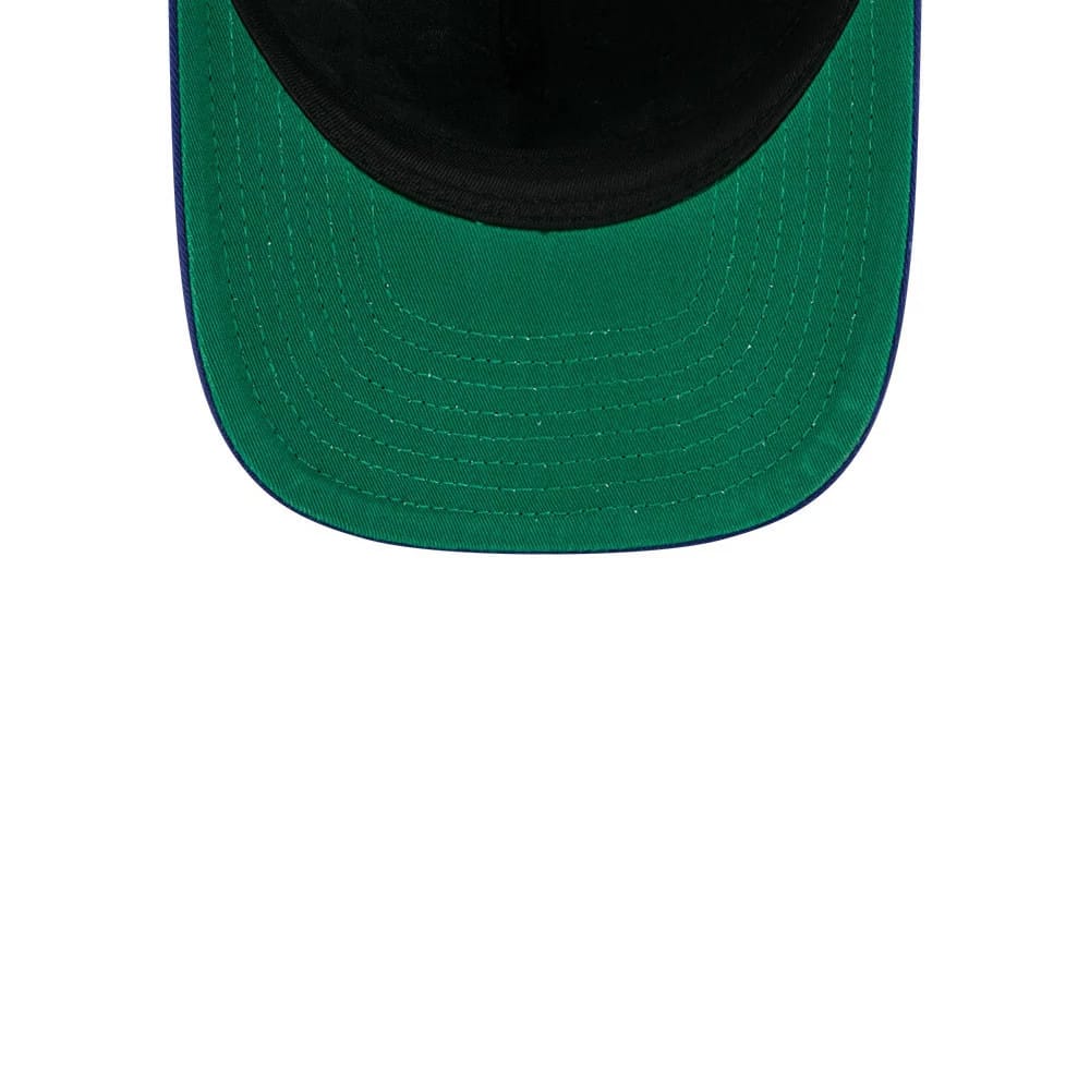 Pictured is this MLB Historic LA Dodgers 9FIFTY A-Frame Snapback cap in Navy. 2