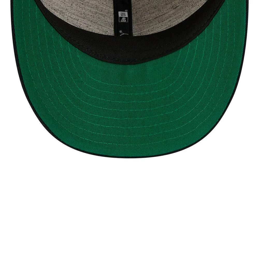 Pictured is this MLB Linen Detroit Tigers Retro Crown 59FIFTY Fitted cap in cream. 2