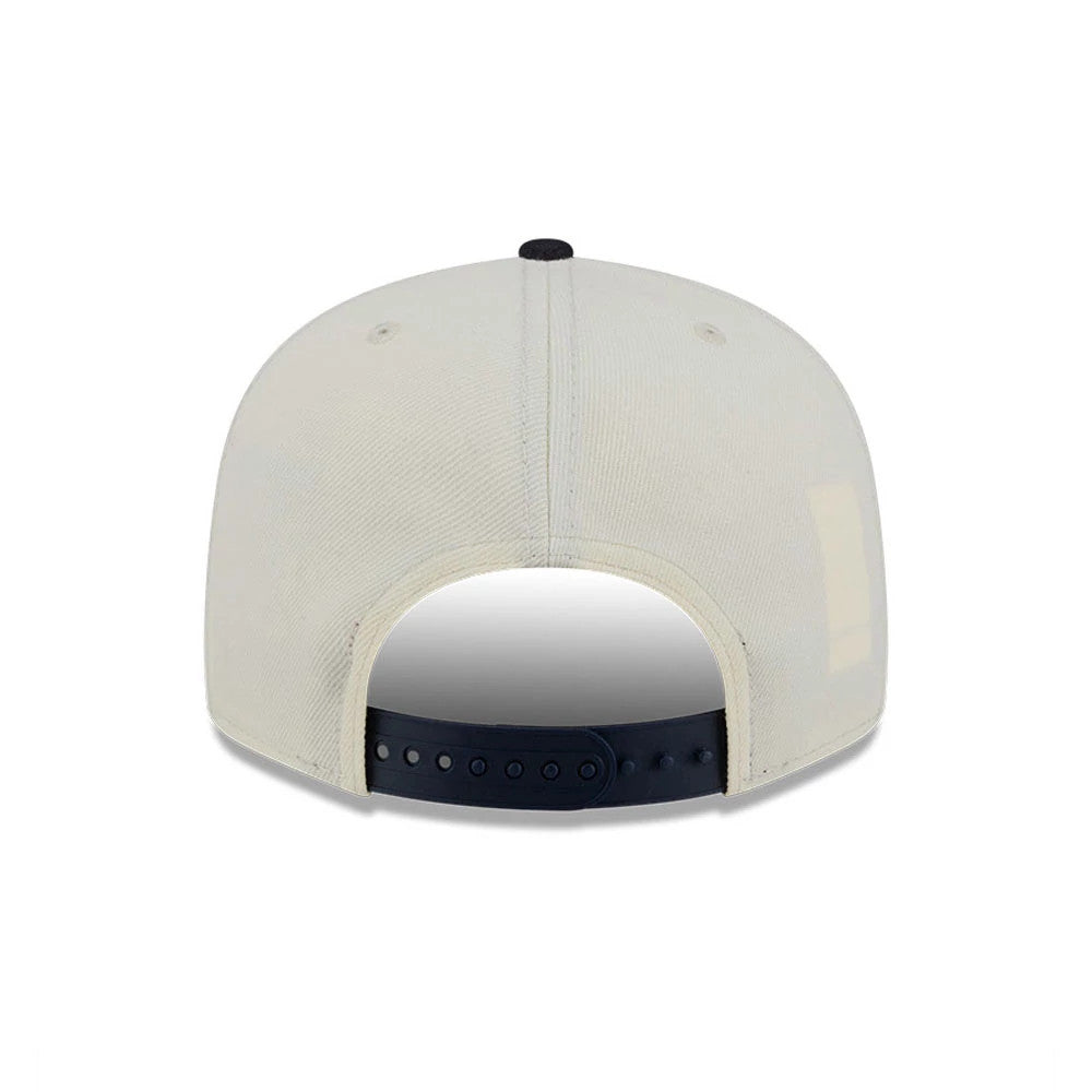 Pictured is this MLB Localized Atlanta Braves 9FIFTY Snapback cap in white. 7